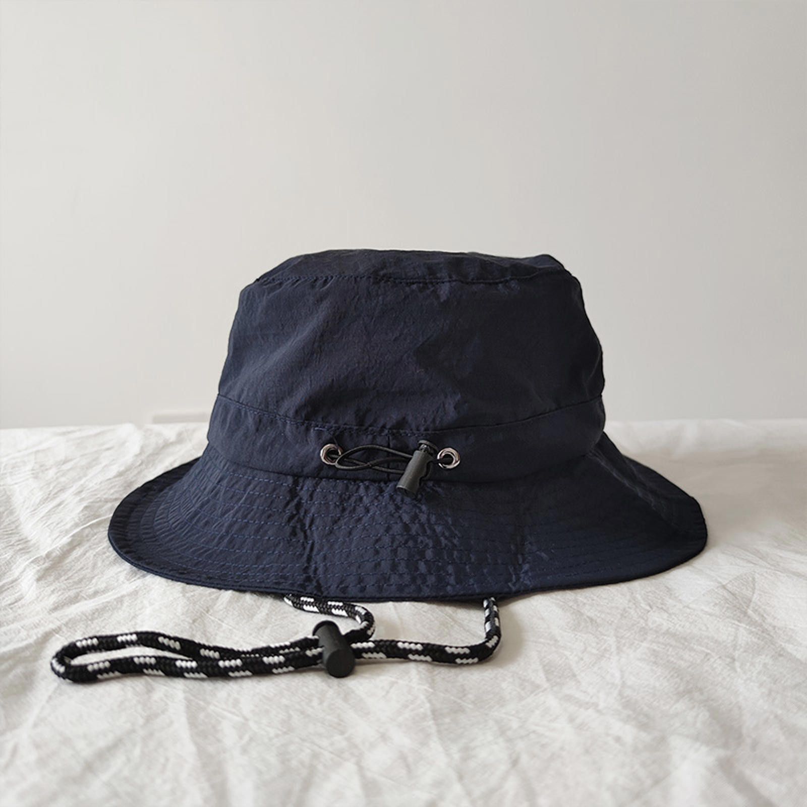 Other Stylish Navy Bucket Hat with Adjustable Strap Size ONE SIZE - 1 Thumbnail