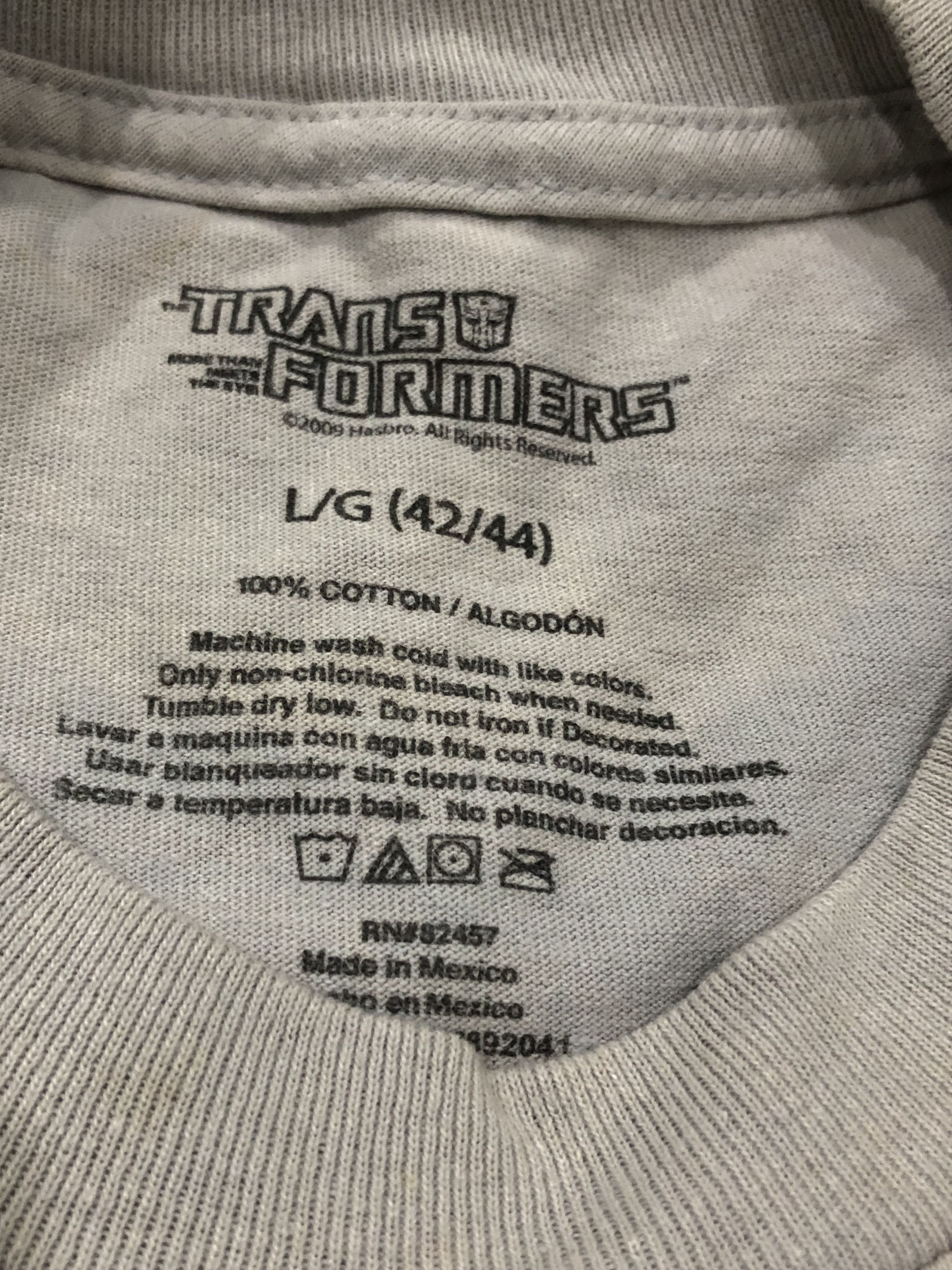 Transformers × Vintage Vintage Transformer Autobots Tshirt Size US L / EU 52-54 / 3 - 5 Thumbnail