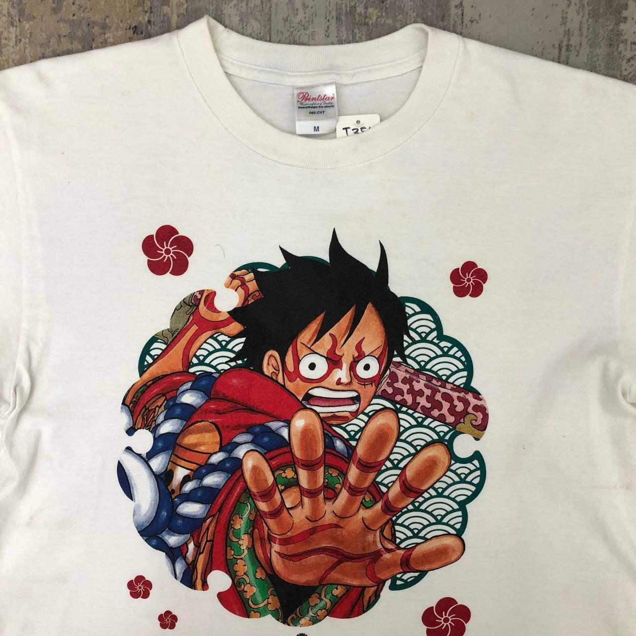 Anime T256 ONE PIECE SUPER KABUKI SECOND GEAR TEE Size US M / EU 48-50 / 2 - 3 Thumbnail