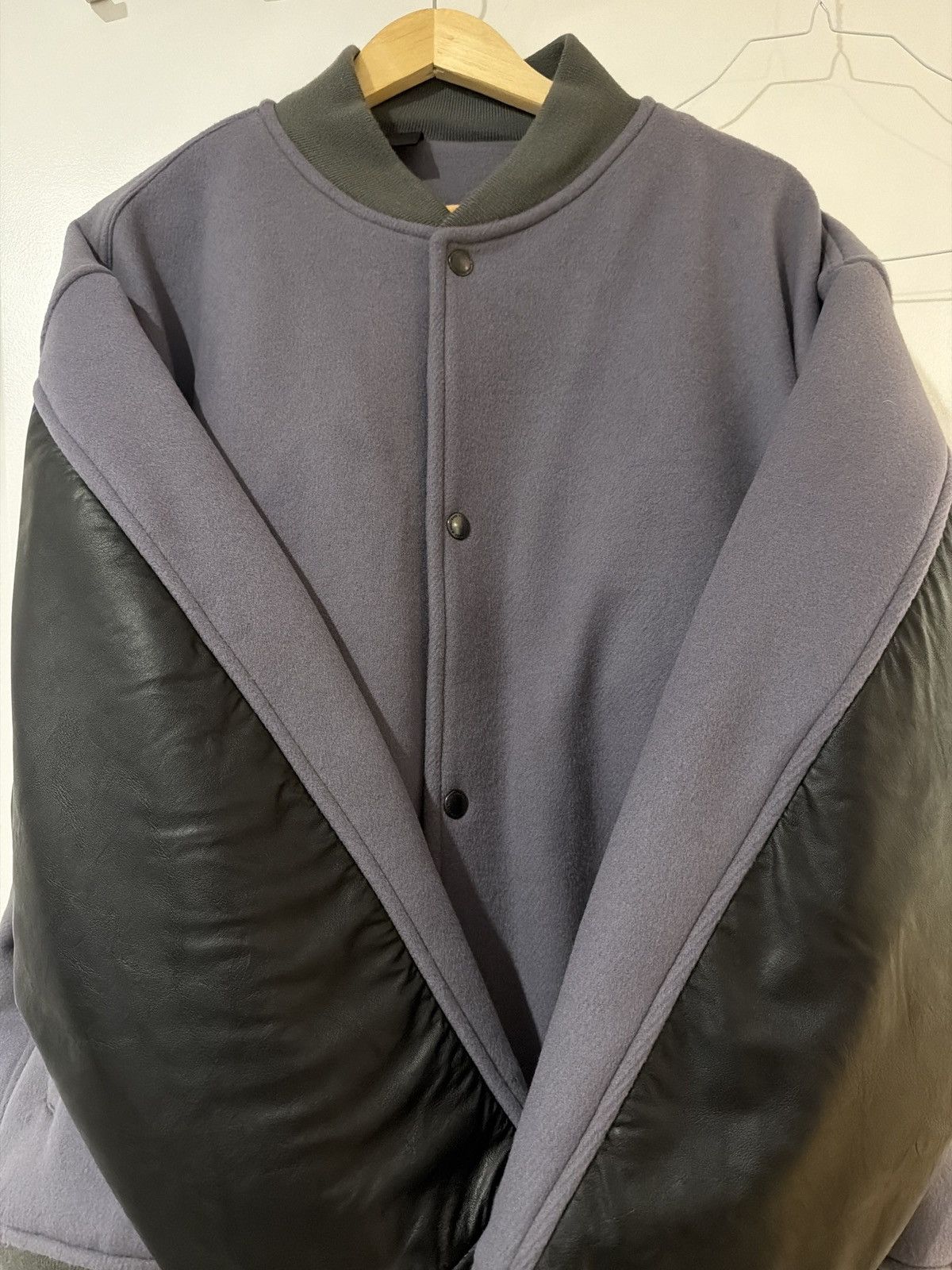 N.Hoolywood N.HOOLYWOOD Stadium Blouson Black 38 Size US M / EU 48-50 / 2 - 13 Thumbnail
