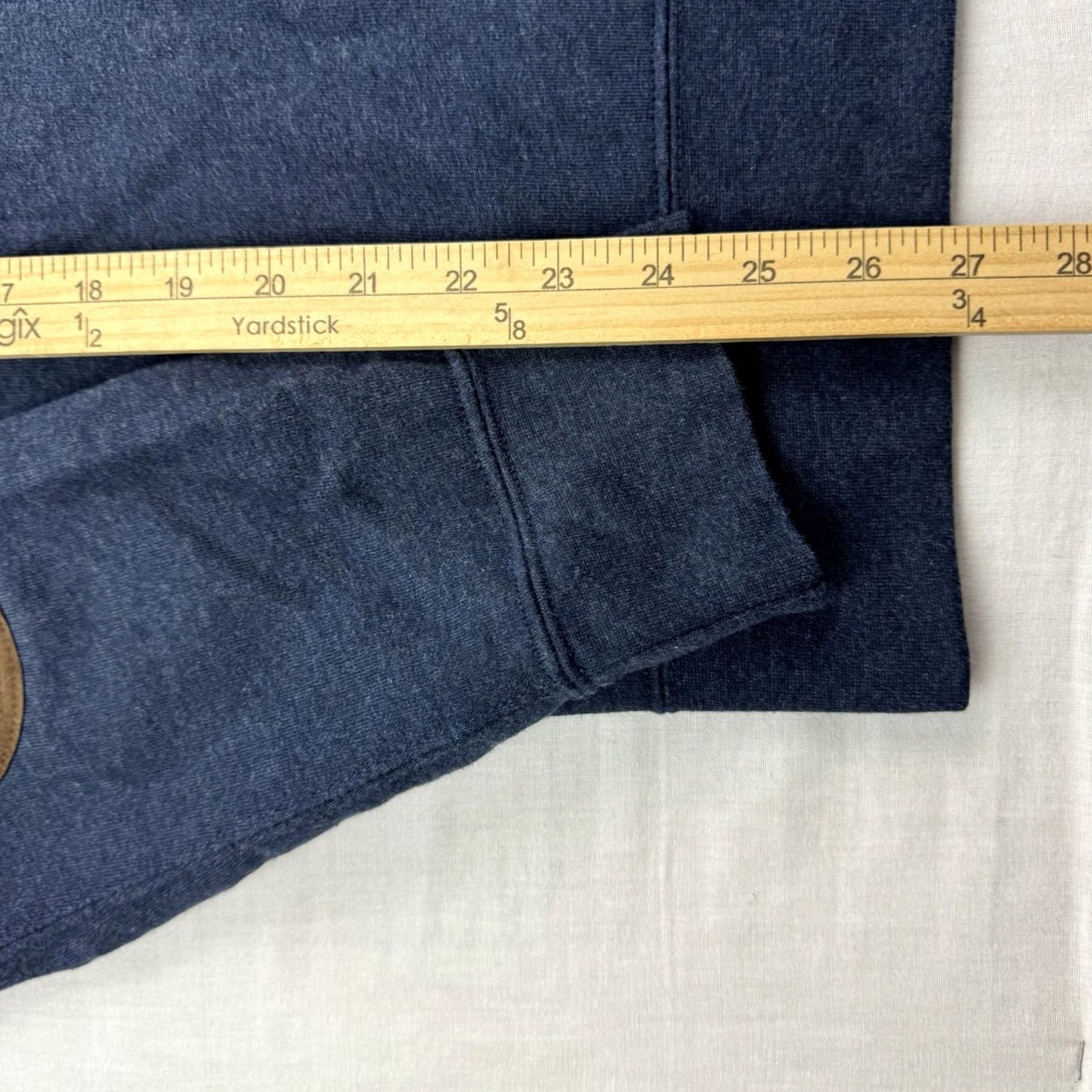 Polo Ralph Lauren VINTAGE Polo Ralph Lauren Shirt Long Sleeve Shawl Collar Sweatshirt Adult Large Blue 90s Preppy Mens Size US L / EU 52-54 / 3 - 5 Thumbnail