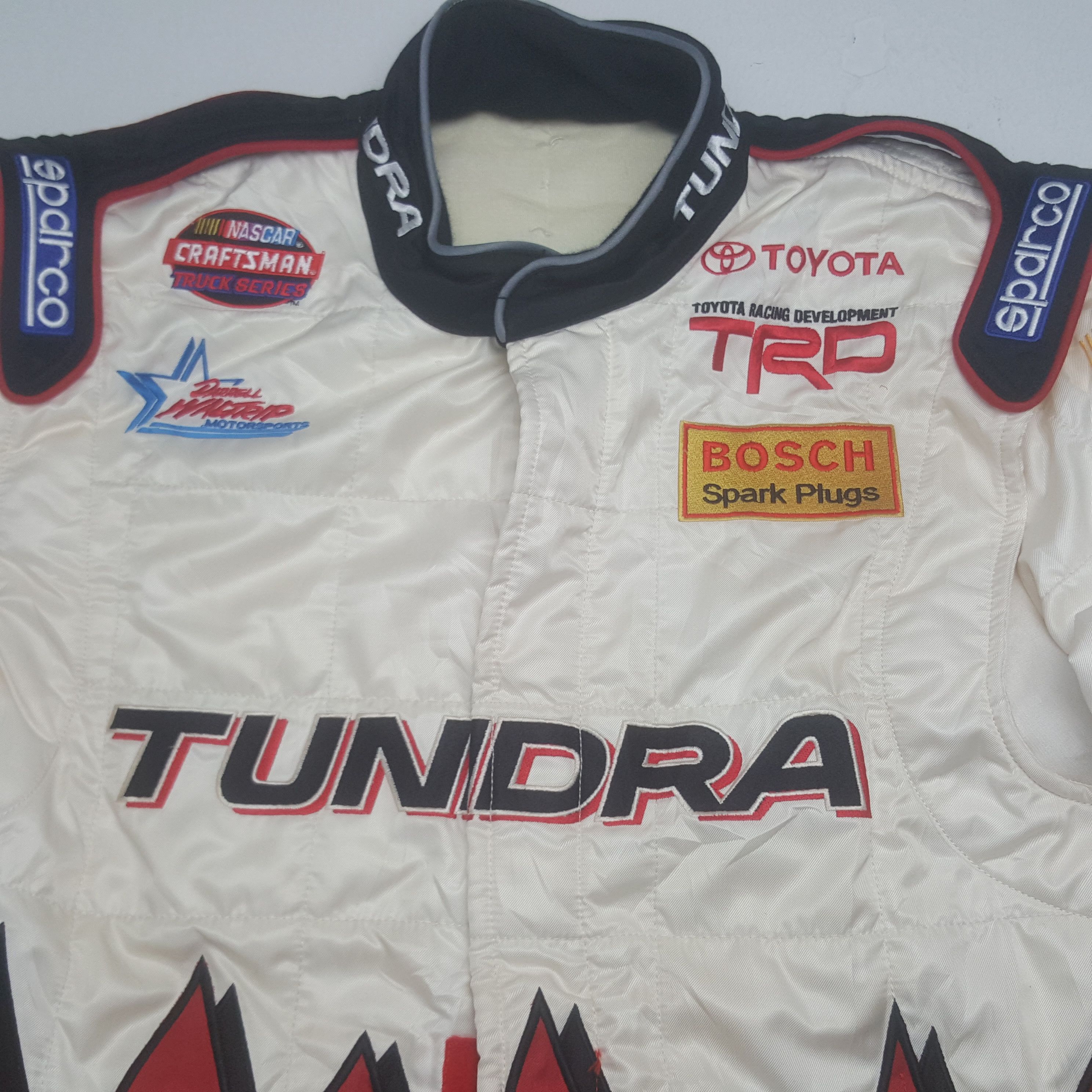 NASCAR × Vintage Vintage Toyota Tundra Sparco Racing Patches Coverall Jacket Size US L / EU 52-54 / 3 - 11 Thumbnail