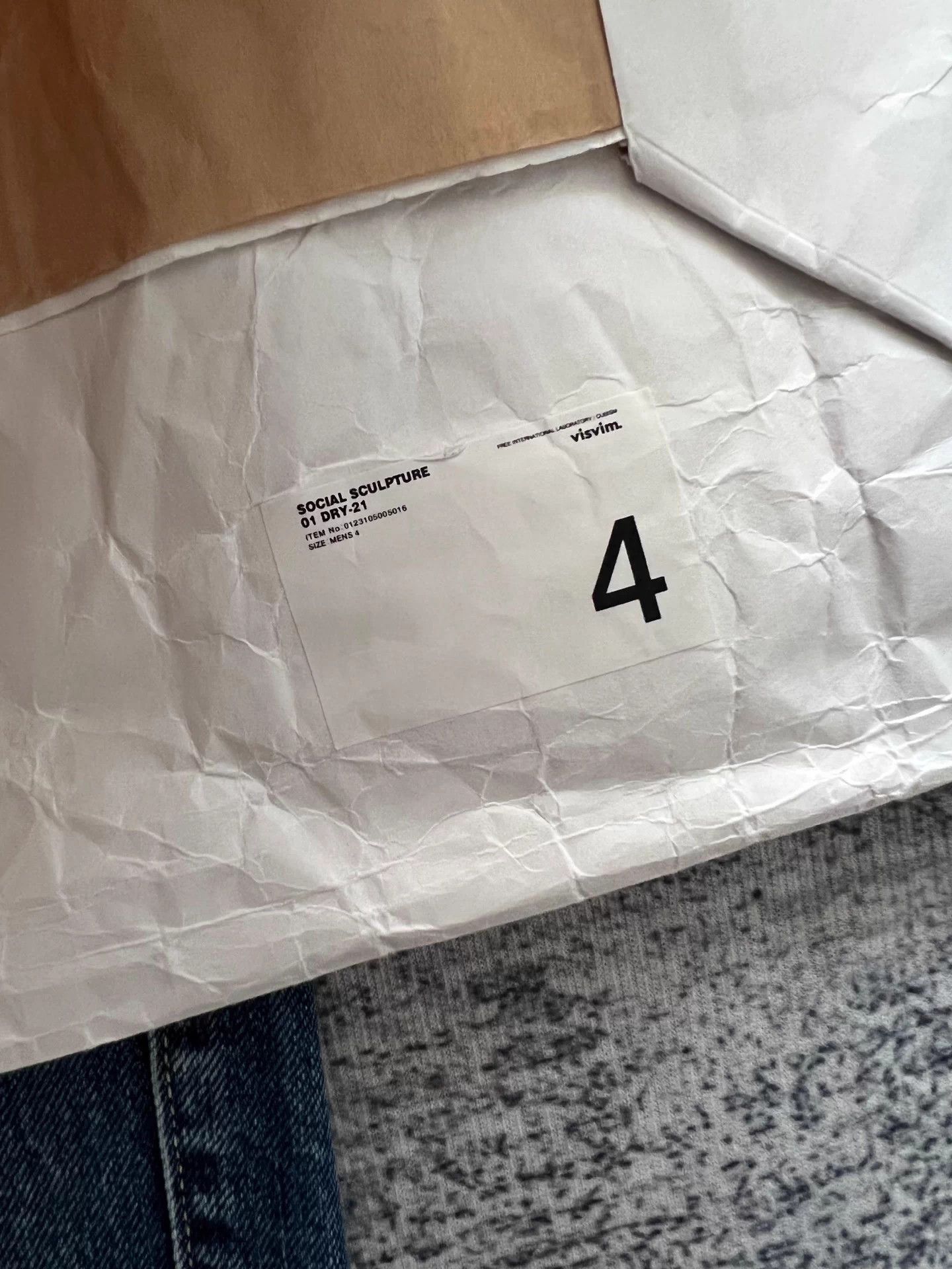 Visvim VISVIM 23SS SOCIAL 01DRY-21 Denim dry21 4 Size US 36 / EU 52 - 5 Thumbnail