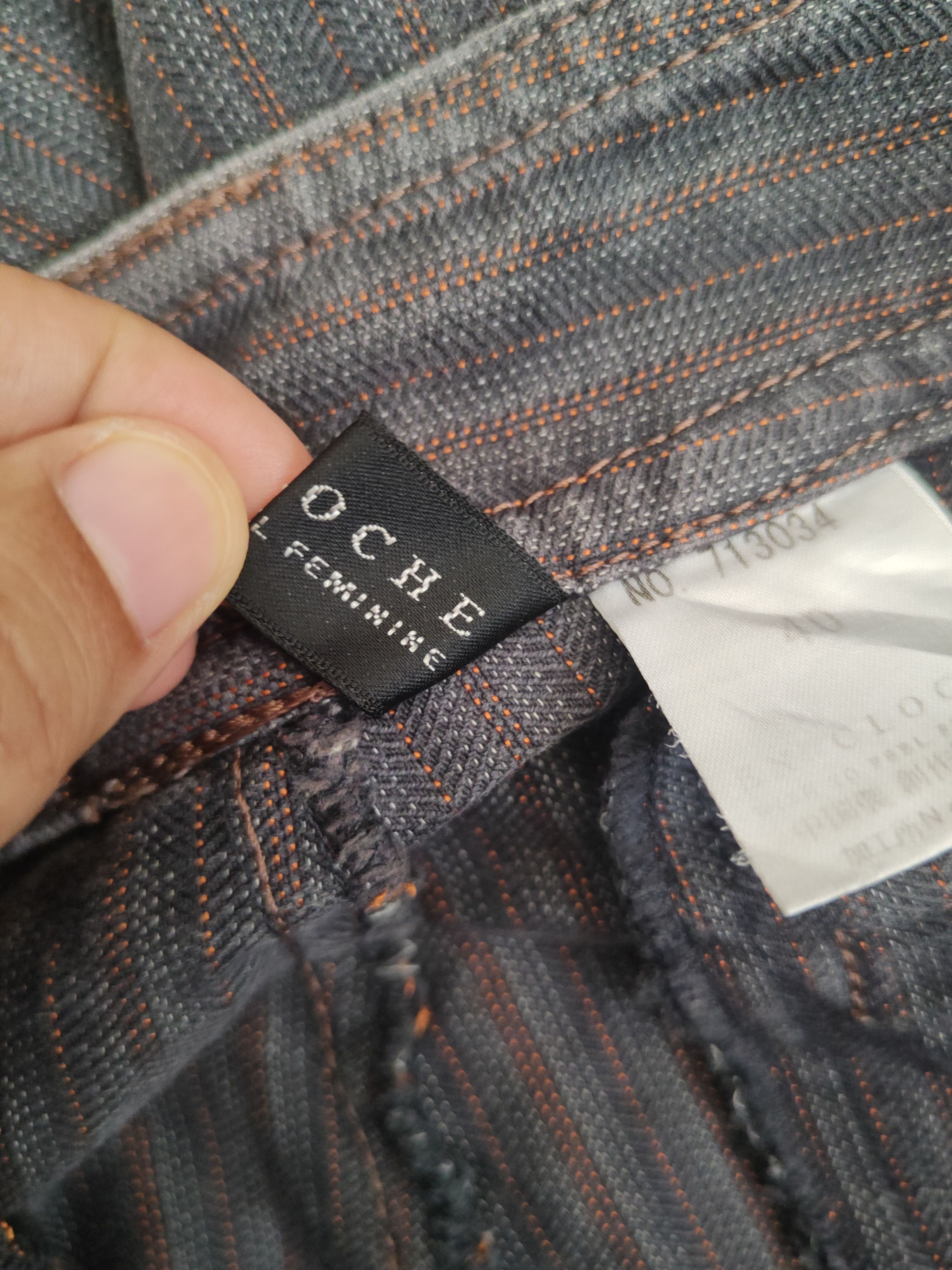 Japanese Brand En Cloche Dark Gray Multipocket Casual Pants #S2922 Size 27" / US 4 / IT 40 - 12 Thumbnail