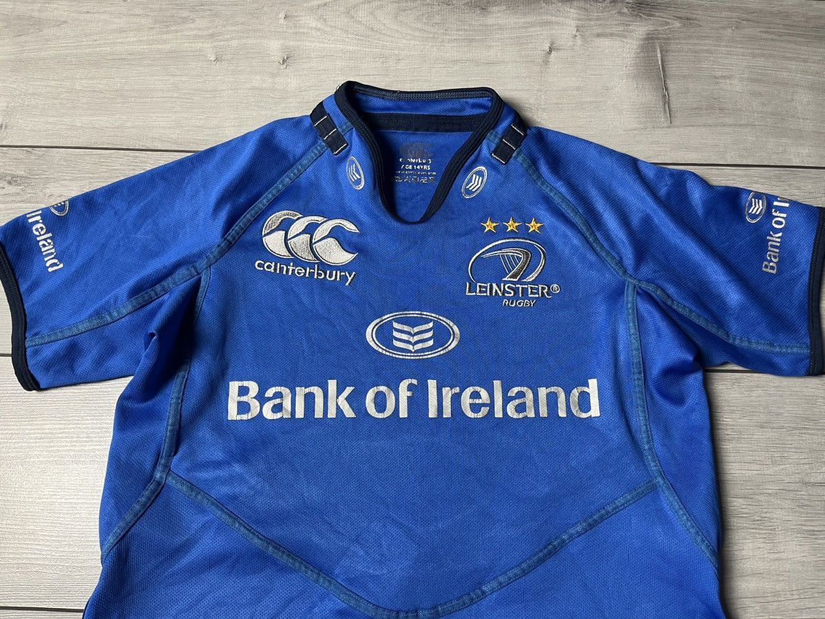 Canterbury of New Zealand Canterbury Leinster jersey rugby size S/M Size US S / EU 44-46 / 1 - 3 Thumbnail