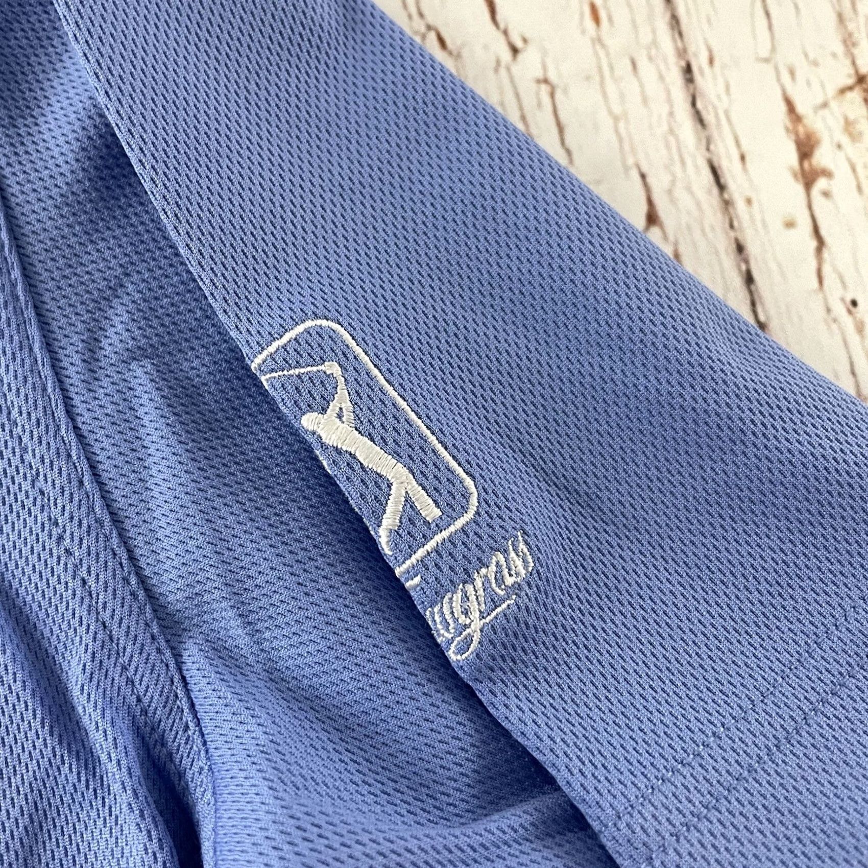 Superdry Oxford Shirt Mens S Blue Short Sleeve Polo Oxford Golf Earth Tech Super Dry The Players Polo Shirt Mens S Blue Size US S / EU 44-46 / 1 - 4 Thumbnail