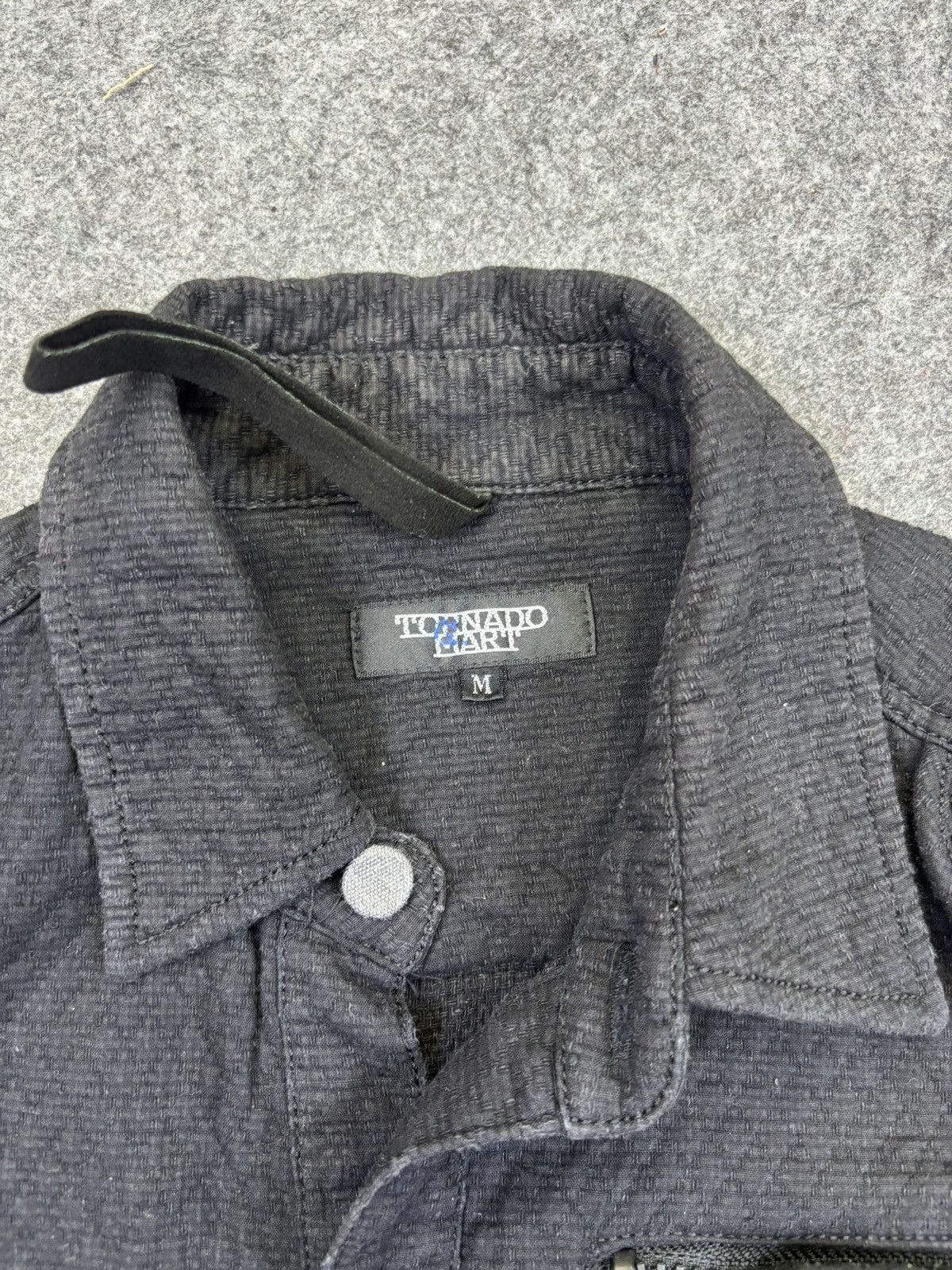 Tornado Mart Very Rare Tornado Mart Corrugated Military Skinny Shirt K41 Size US S / EU 44-46 / 1 - 6 Thumbnail