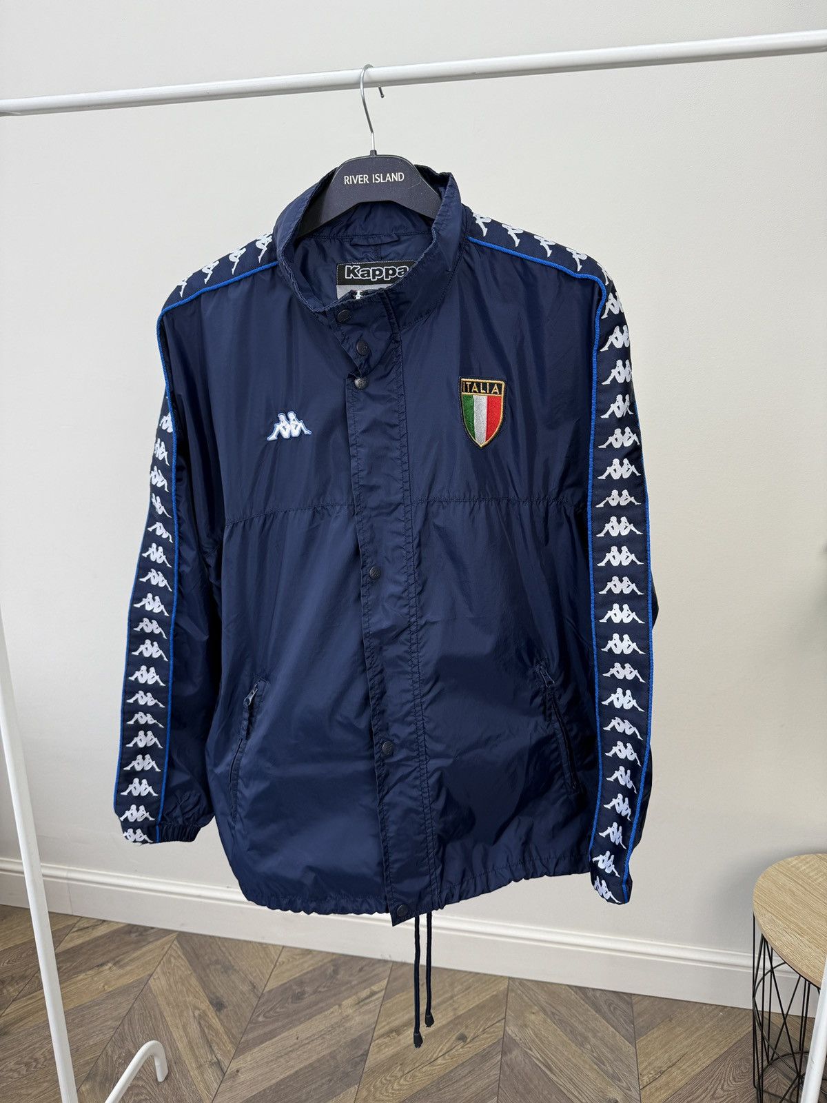 Vintage Kappa Italia National Team Jacket Navy Track Jacket