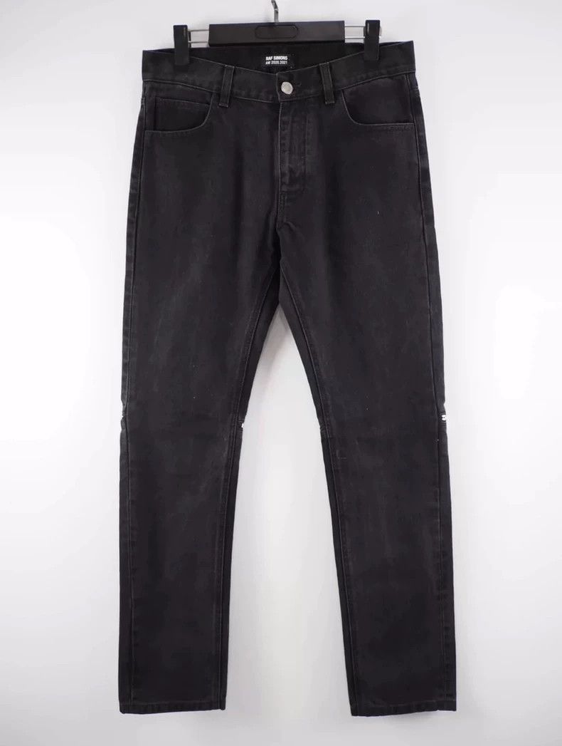 Raf Simons Raf simonsBlack back zipper jeans 2503-Nextarrow Size US 29 - 2 Thumbnail