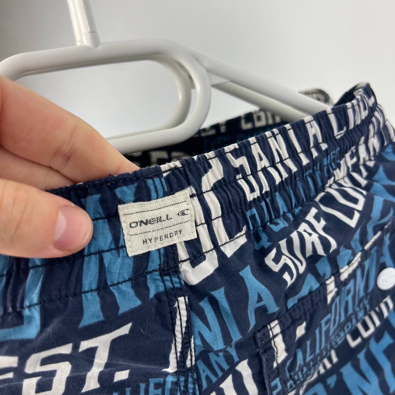 O'Neill Y2k O’Neil Shorts Multi Logo Vintage Surf Style Full Print Size US 30 / EU 46 - 4 Thumbnail