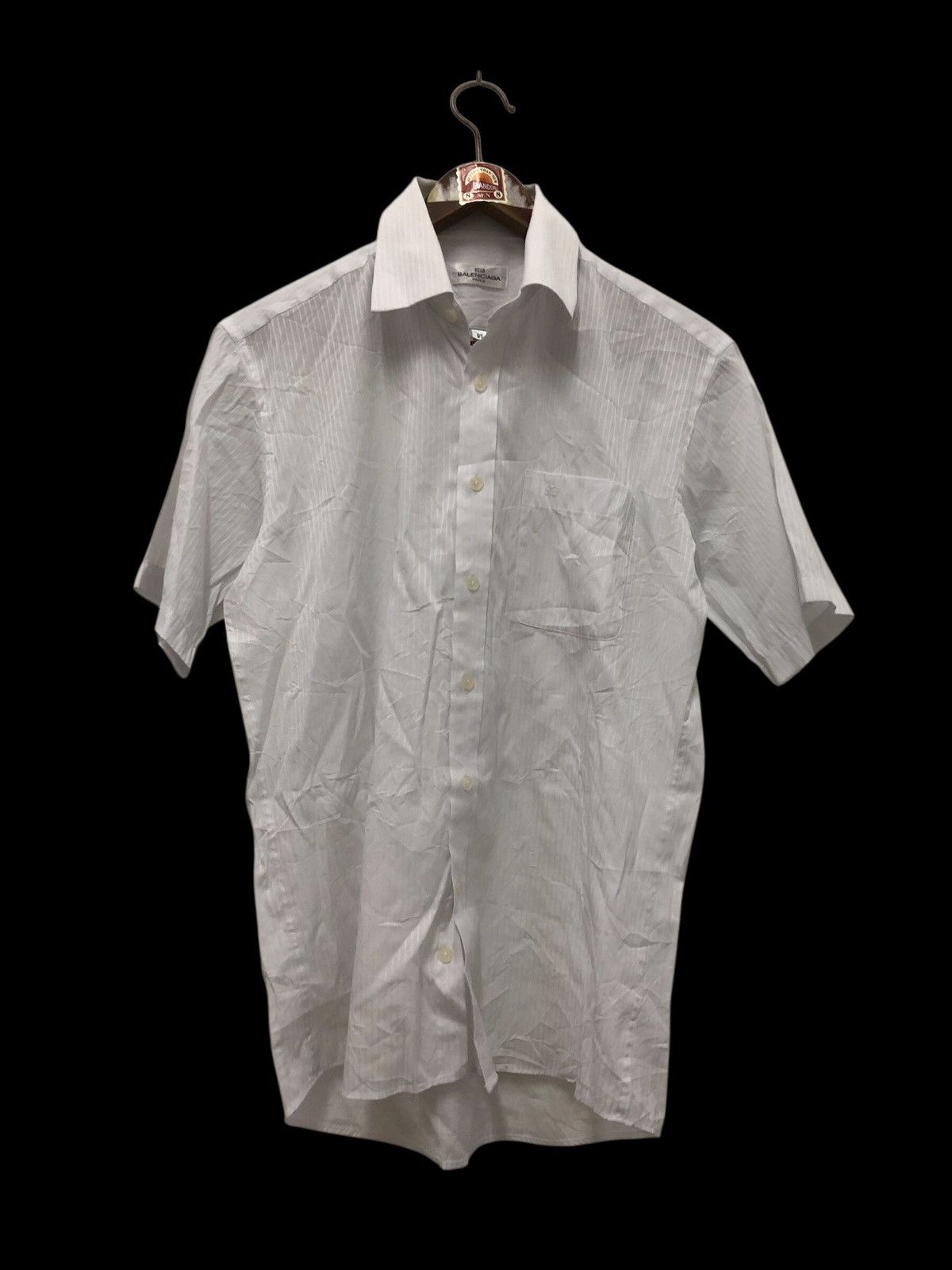 Balenciaga BALENCIAGA LINEN WHITE BUTTON UP Size US L / EU 52-54 / 3 - 1 Thumbnail