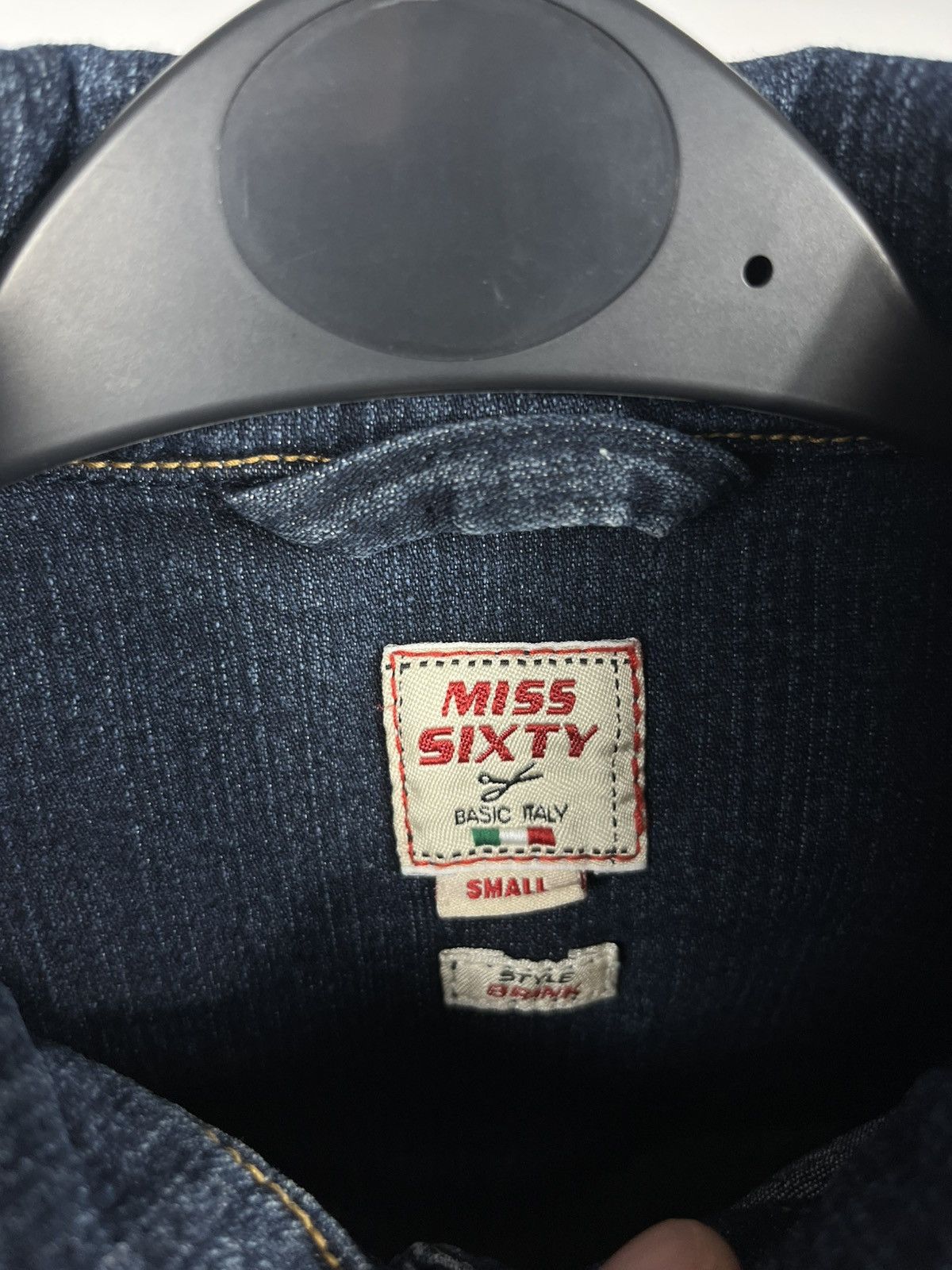 Miss Sixty Miss Sixty Vintage Denim Jacket Women’s Blue Small Size S / US 4 / IT 40 - 4 Thumbnail
