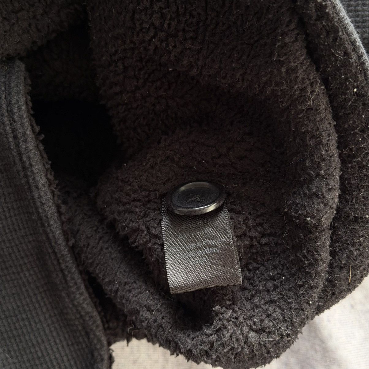 John Varvatos John Varvatos USA Black Waffle Knit Utility Sherpa Jacket Size US S / EU 44-46 / 1 - 9 Thumbnail
