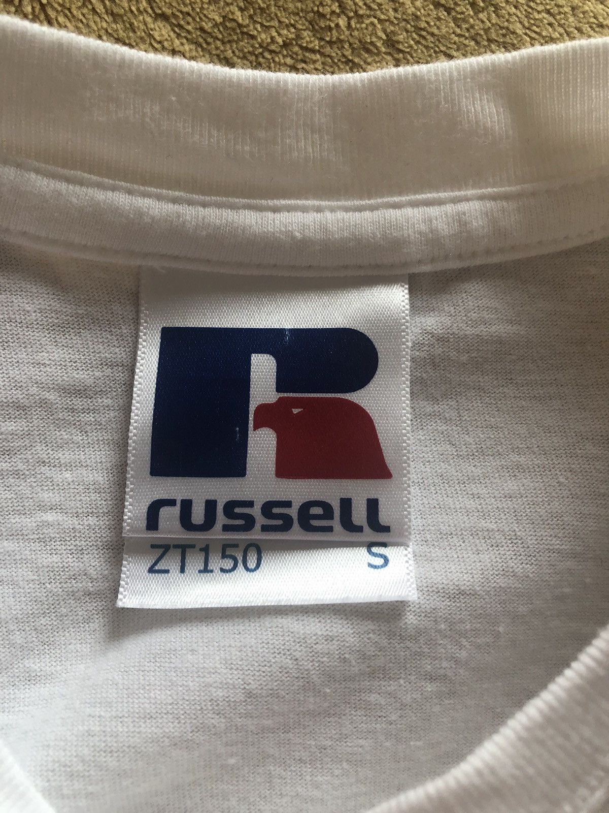 Other × Vintage RARE RUSSELL AFRICA DESIGN VINTAGE QUALITY TEE SHIRT Size US S / EU 44-46 / 1 - 3 Thumbnail