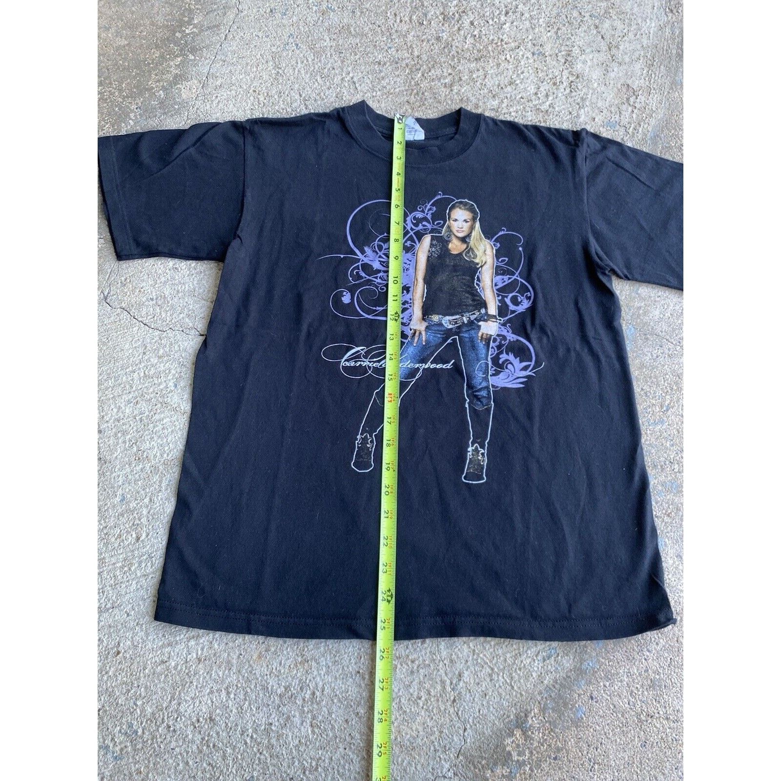 Anvil Vintage Y2K 2008 Carrie Underwood Carnival Ride Shirt Size US M / EU 48-50 / 2 - 7 Thumbnail
