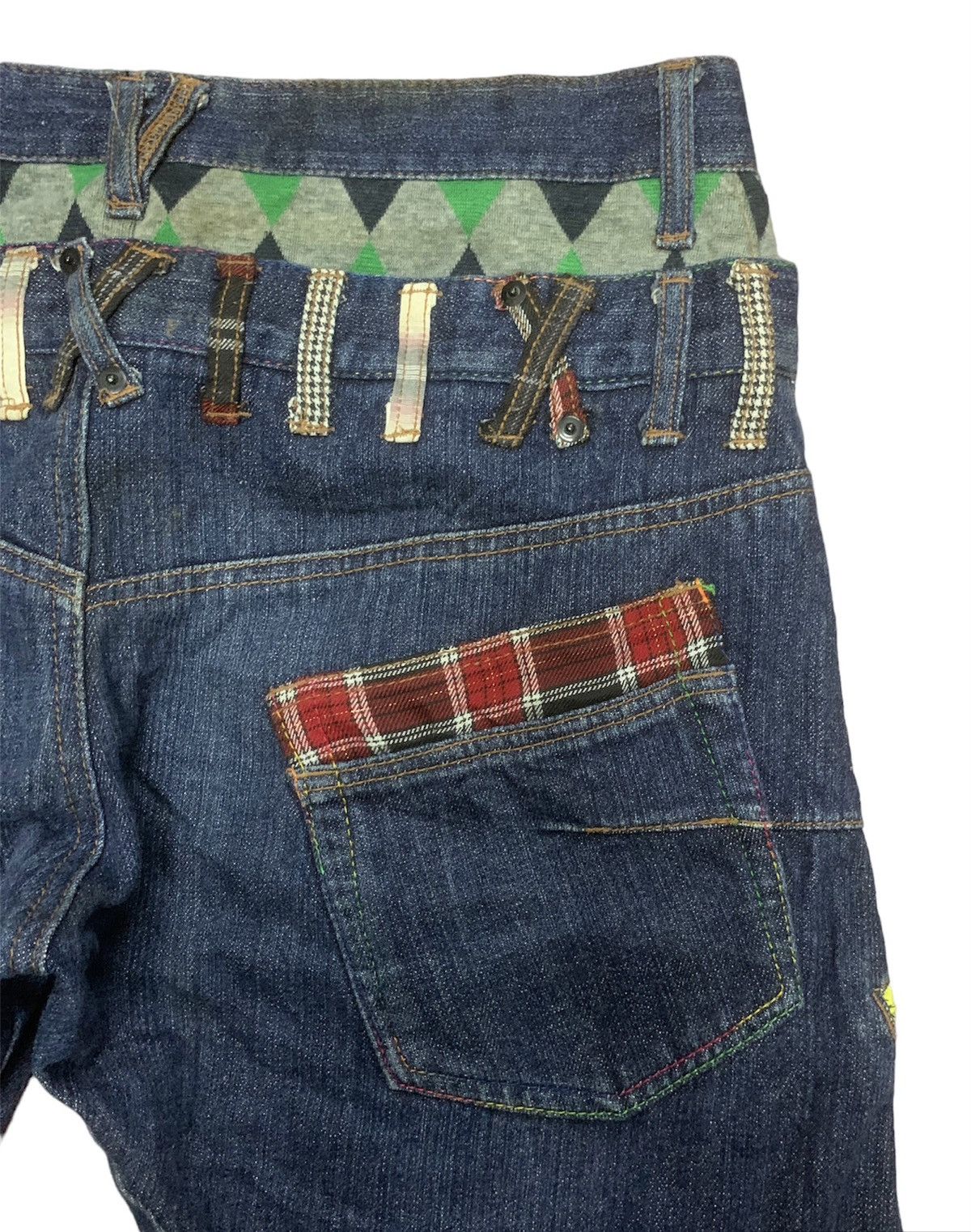 Hysteric Glamour B.S RAW LIMITED EDITION BEACH CASUAL DOUBLE WAIST DENIM Size US 33 - 8 Thumbnail