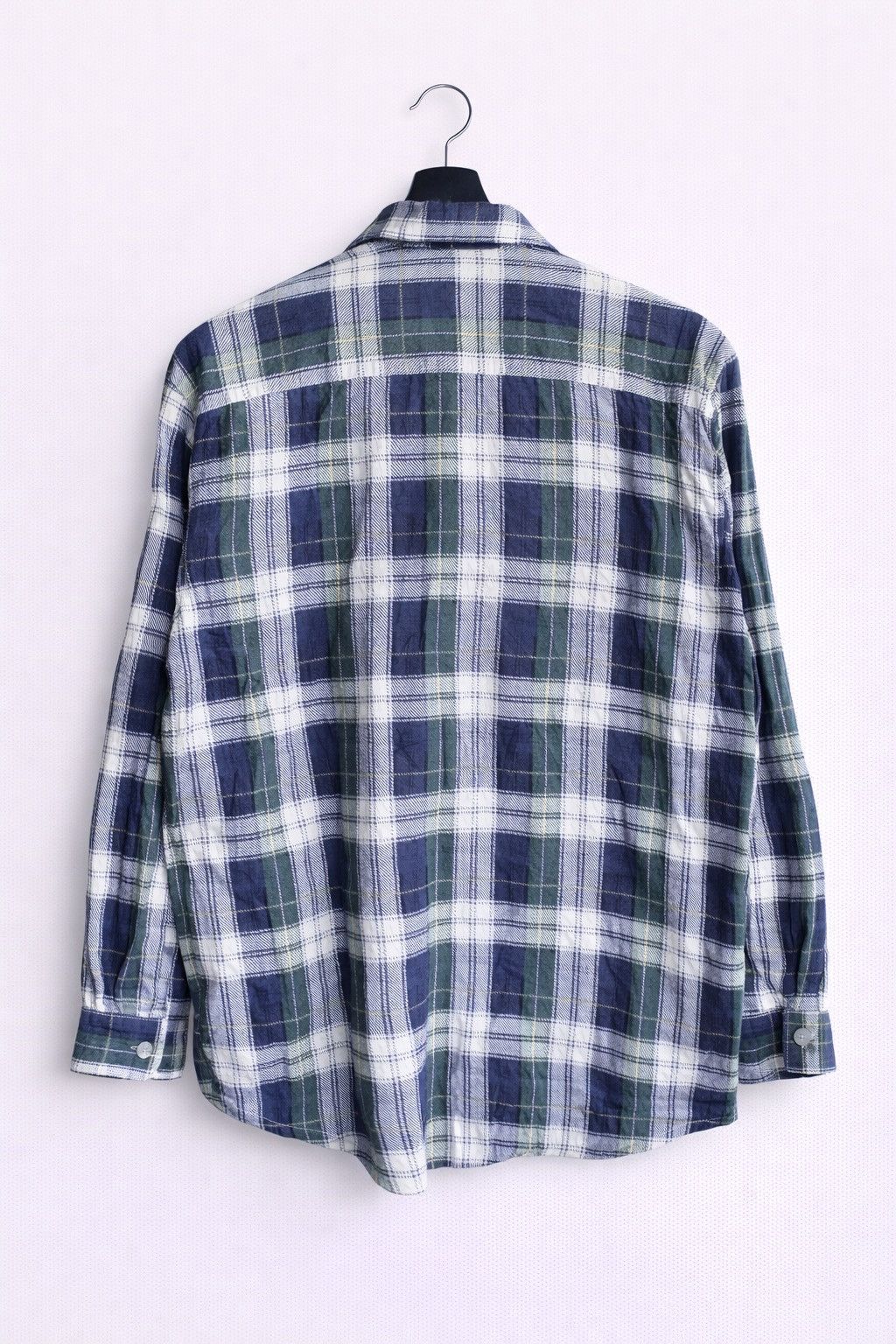 Japanese Brand Vintage MACEYE Plaid Flannel Shirt Workwear Style Size US M / EU 48-50 / 2 - 2 Thumbnail