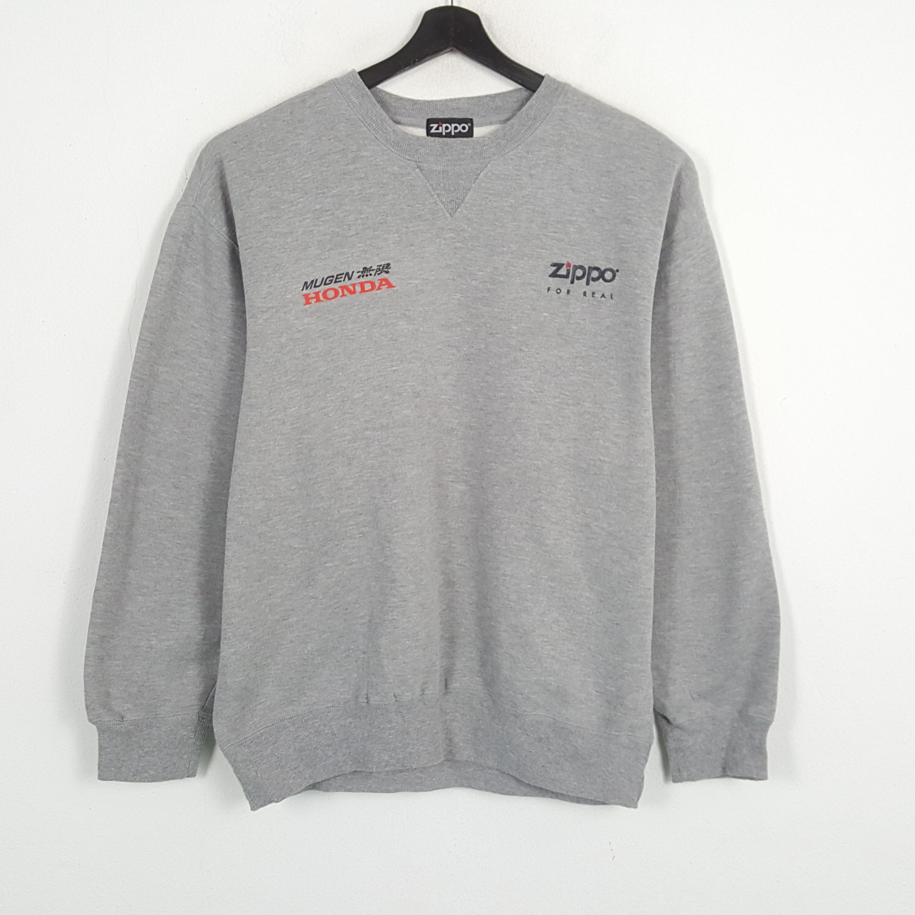 Vintage Zippo X MUGEN HONDA Custom Art Sweatshirt Size US L / EU 52-54 / 3 - 3 Thumbnail