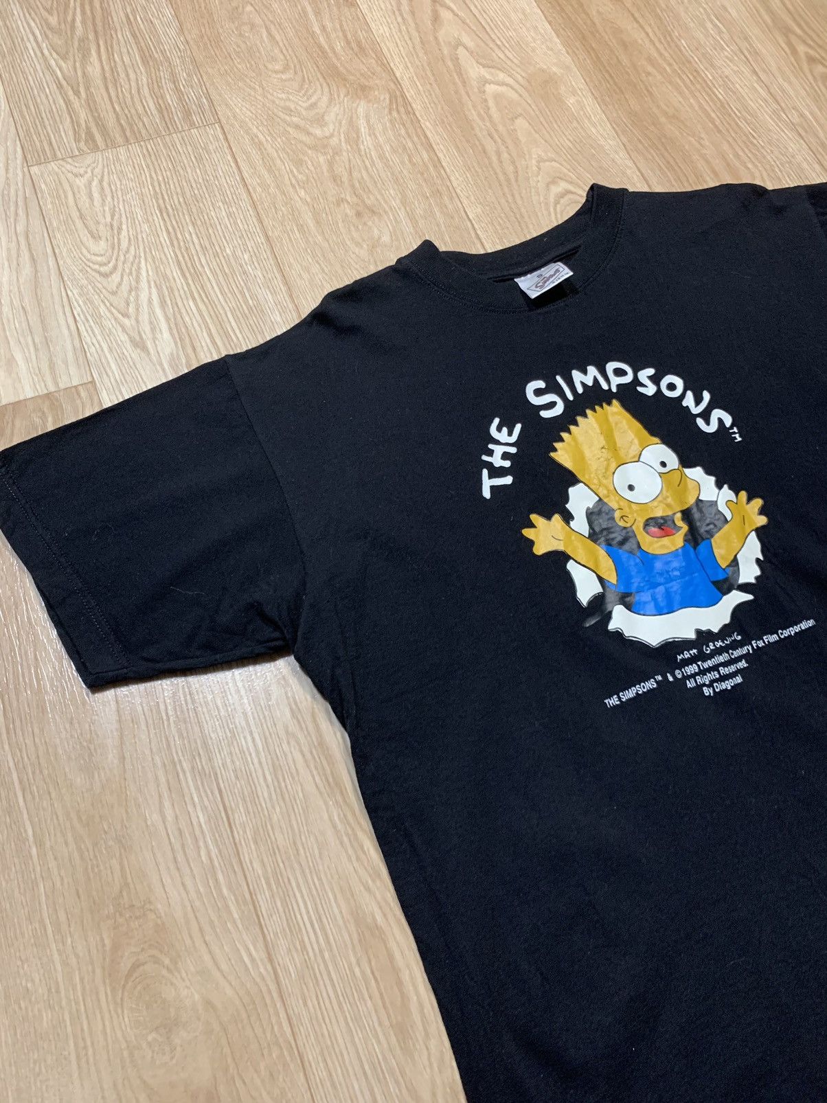 Vintage Vintage 1999 The Simpsons Bart T-Shirt Size US S / EU 44-46 / 1 - 3 Thumbnail
