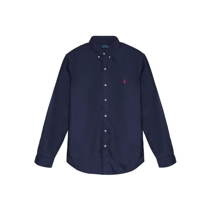 Polo Ralph Lauren Polo Ralph Lauren SS23 Logo Embroidery Oxford Long Sleeve Shirt Size US L / EU 52-54 / 3 - 1 Thumbnail