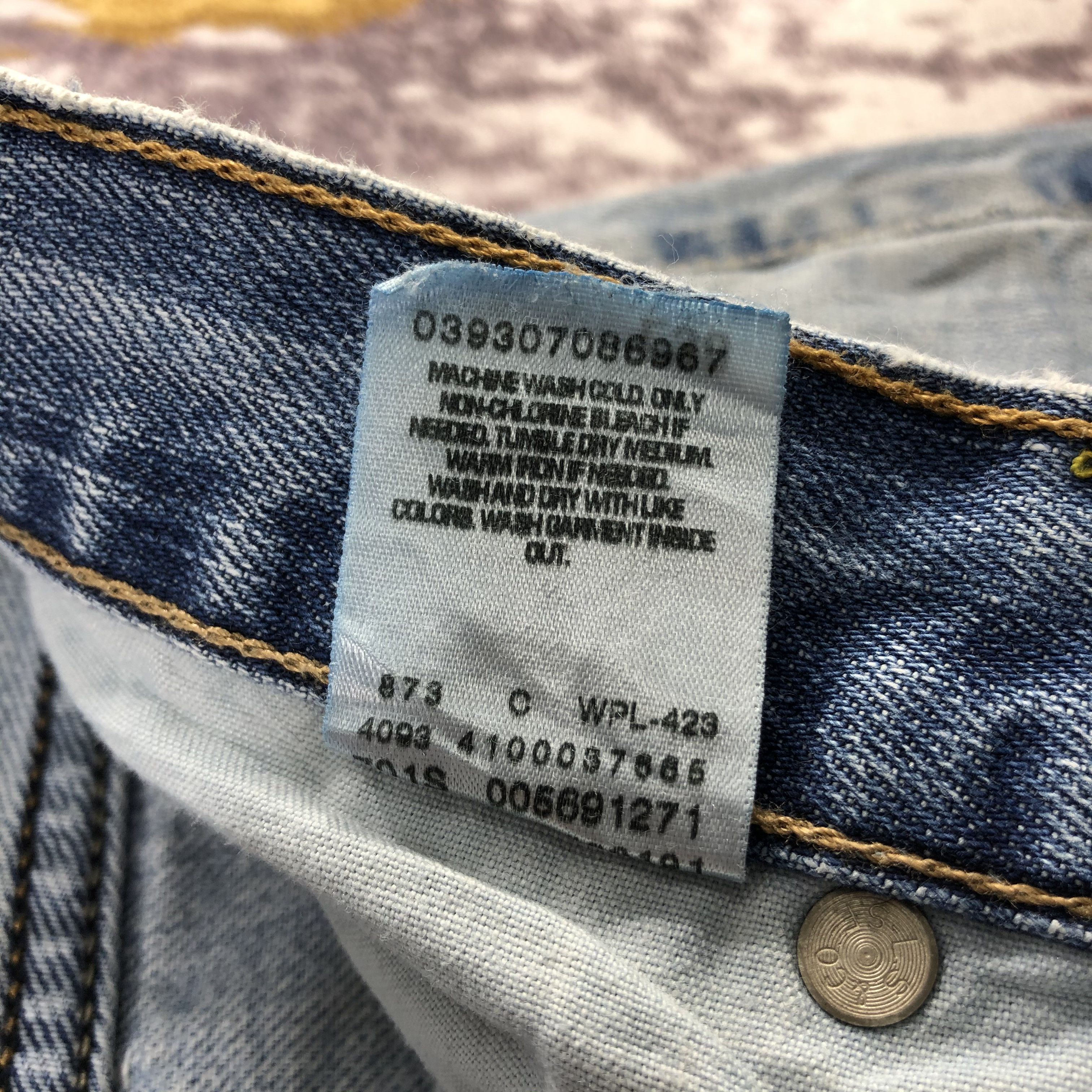 Levi's × Vintage Vintage Light Wash Levis Jeans-JM2546 Size US 33 - 16 Thumbnail