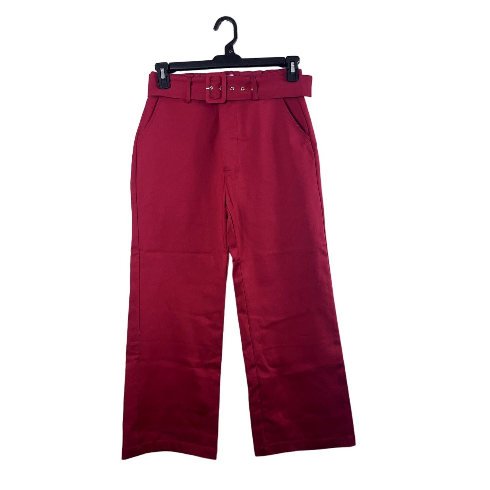 Show Me Your MuMu Red Women's Show Me Your Mumu Wide Leg Pants M Size 30" / US 8 / IT 44 - 1 Thumbnail