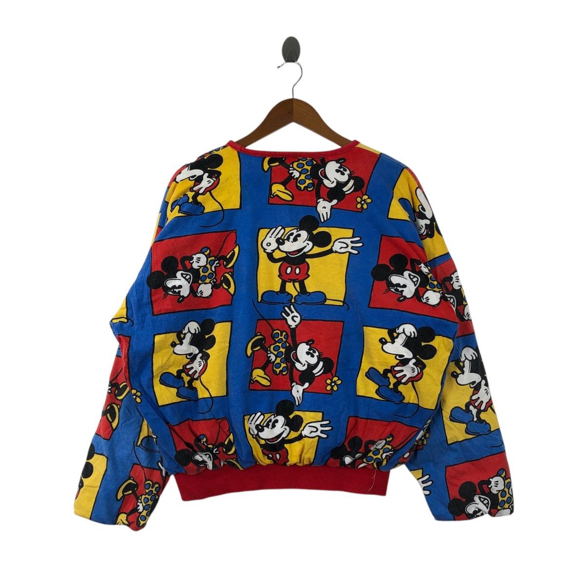 Mickey Mouse Vintage MICKEY MOUSE FULLPRINT By JG Limited Sweatshirt Size ONE SIZE - 4 Thumbnail