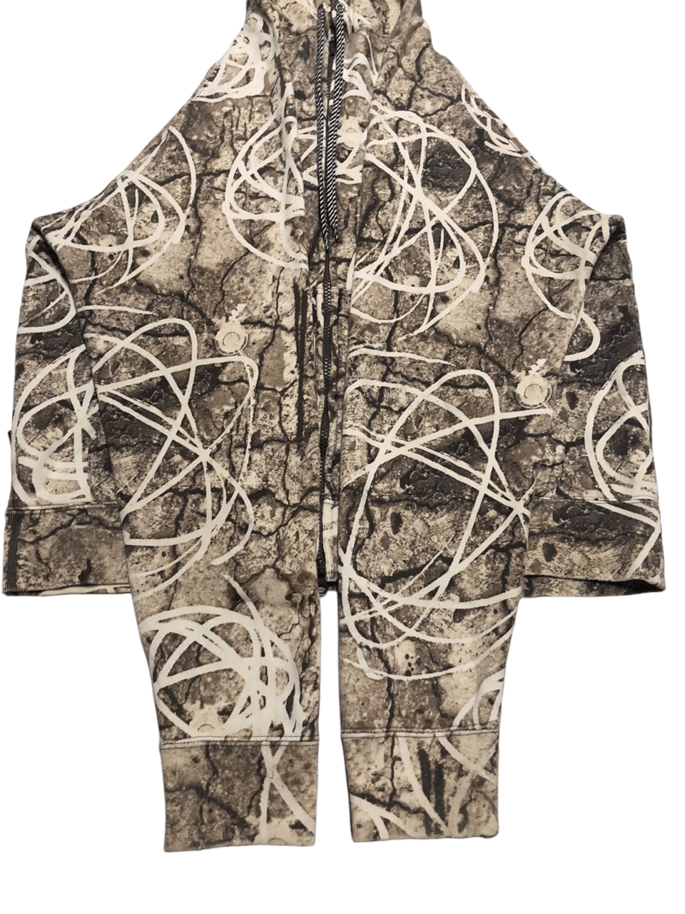 Nitraid Futura X Nitraid Real Stoned Camo Hoodie Distressed Size US XL / EU 56 / 4 - 9 Thumbnail