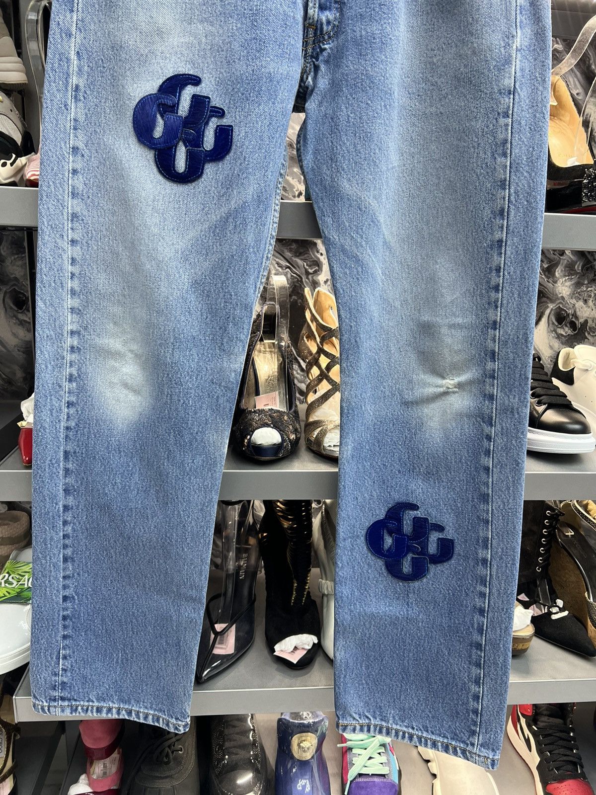 Gallery Dept. Gallery Dept. Repaired G-Patch Denim Jeans Size US 30 / EU 46 - 4 Thumbnail