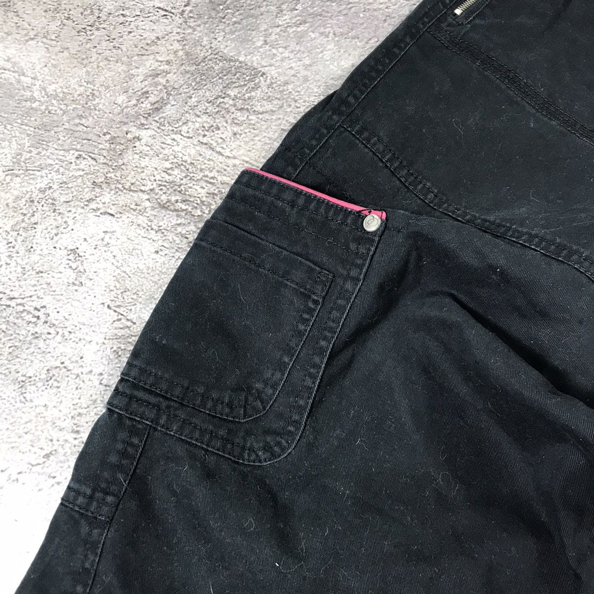 Vintage Vintage 90s Japanese Baggy Cargo Pants Flared Skate Grunge 3 Size 32" / US 10 / IT 46 - 3 Thumbnail