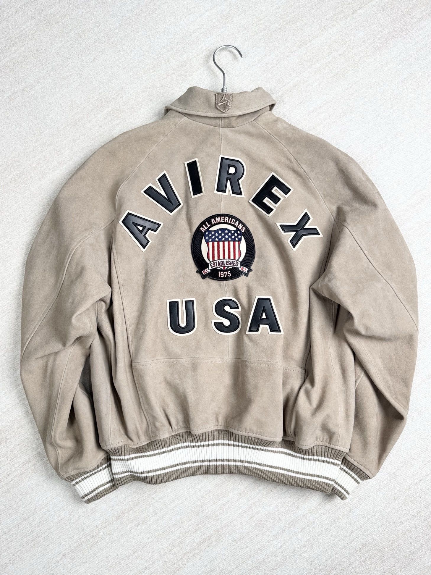 Avirex SUEDE ICON JACKET Size US M / EU 48-50 / 2 - 1 Thumbnail