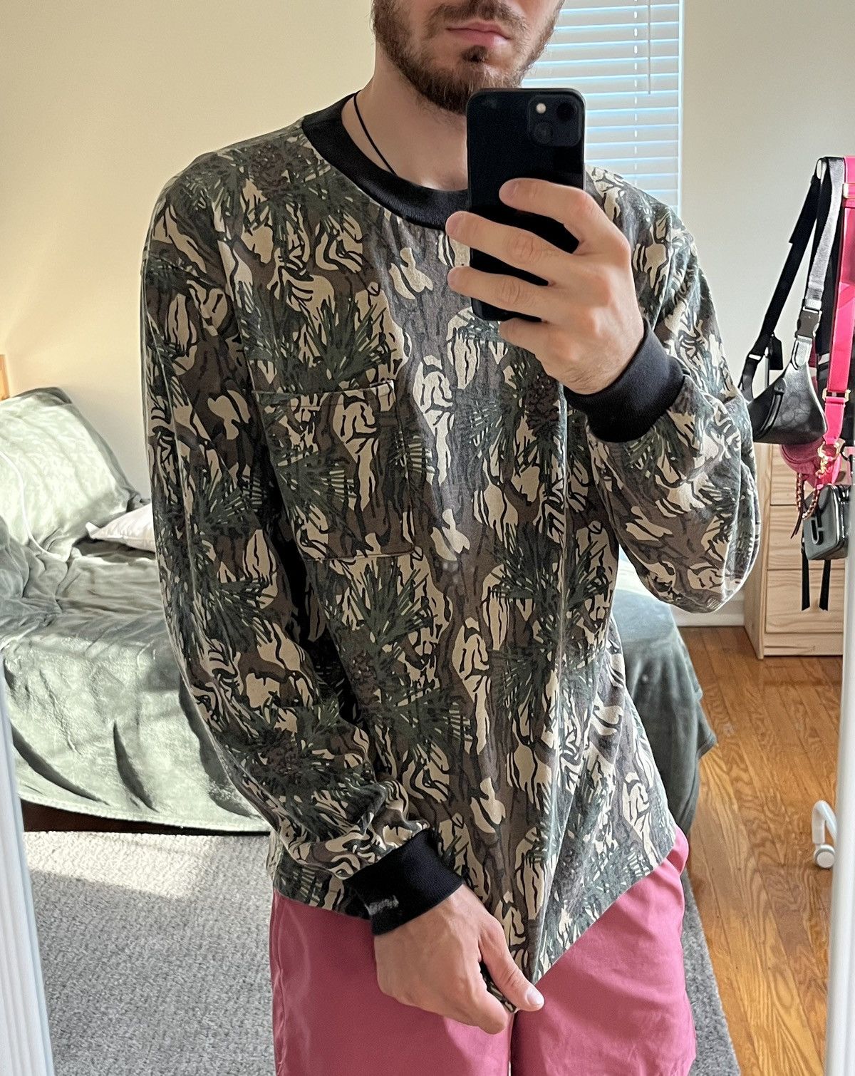 Realtree × Vintage Vintage 90’s Piney Woods Natural Camo Long Sleeve T-Shirt Size US L / EU 52-54 / 3 - 2 Thumbnail