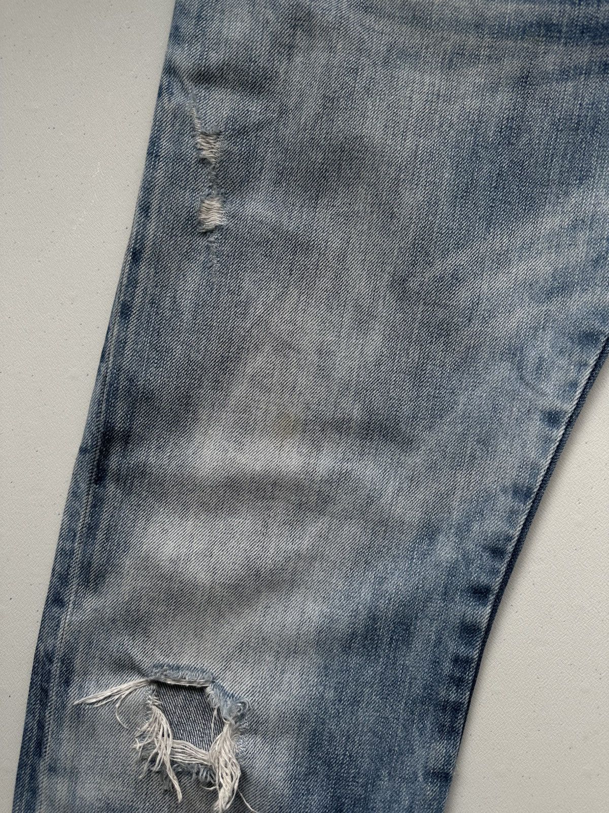 Diesel Diesel Darron Distressed Avant Garde Jeans Size US 30 / EU 46 - 15 Thumbnail