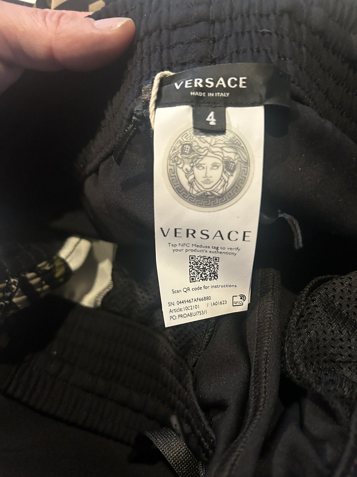 Designer × Versace Versace monogram pants Size US 32 / EU 48 - 5 Thumbnail