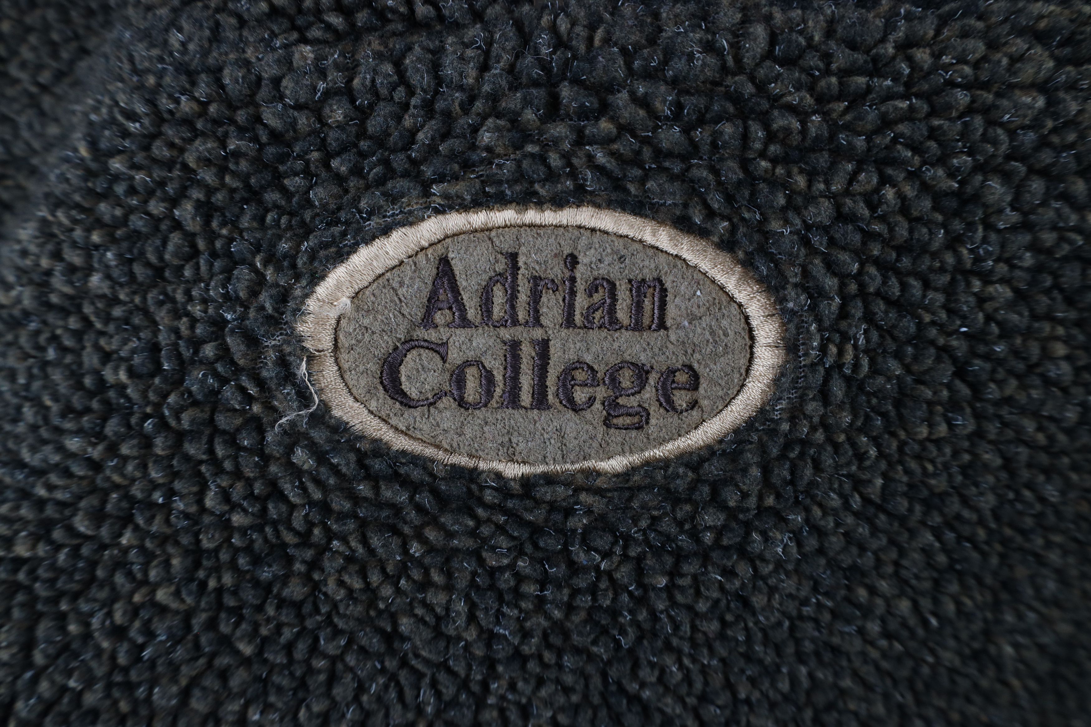 Vintage Vintage 90s Fleece Adrian College Half Zip Sweater USA Size US XL / EU 56 / 4 - 7 Thumbnail