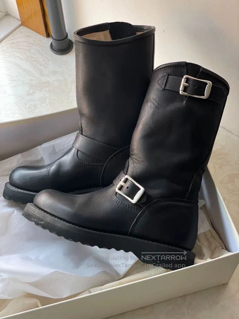 Our Legacy OUR LEGACY Leather Engineer Boots . Size US 5 / EU 37 - 4 Thumbnail