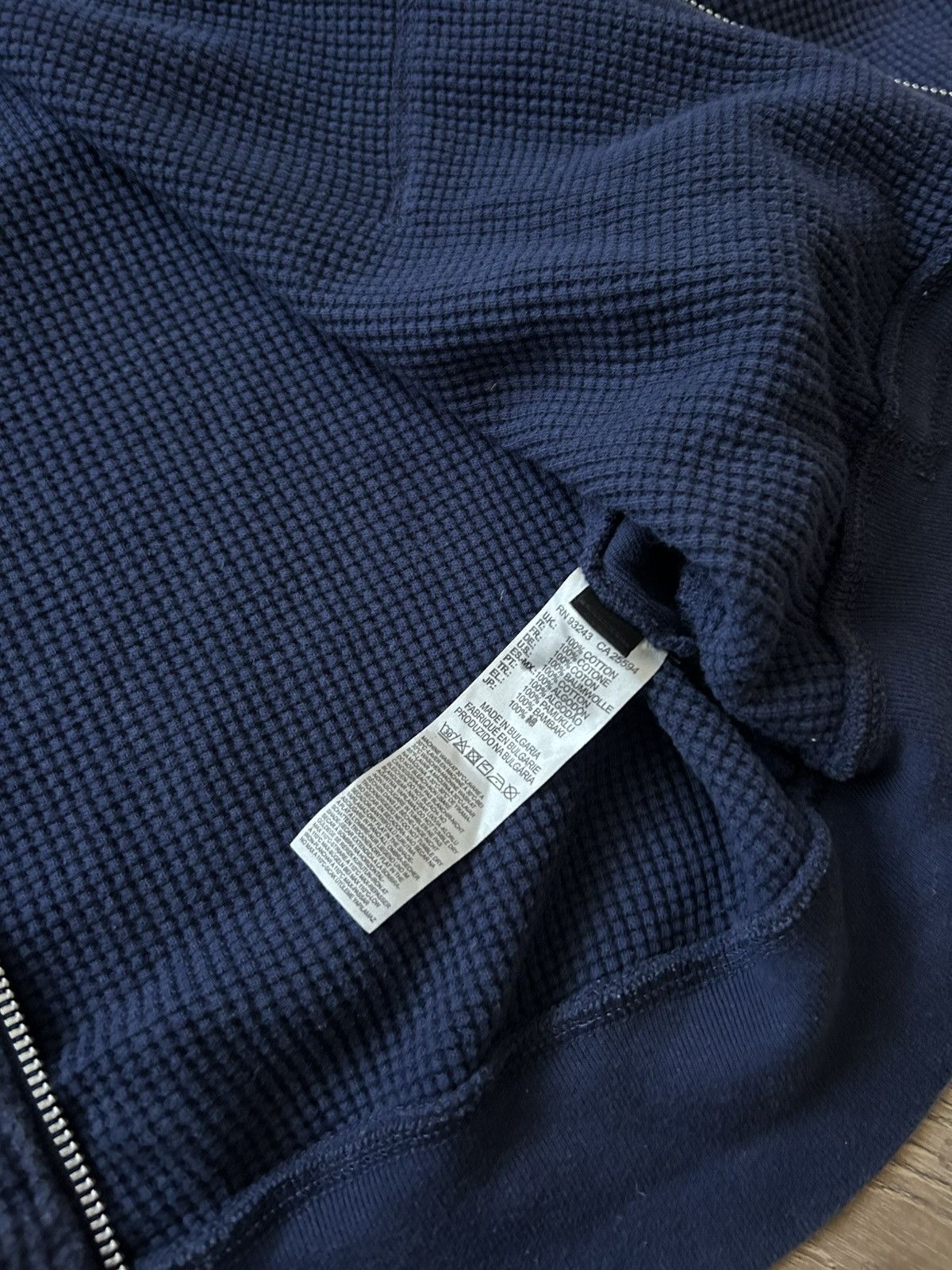 Diesel Diesel blue heavy knit-sweatshirt mens rare hoodies Size US L / EU 52-54 / 3 - 5 Thumbnail