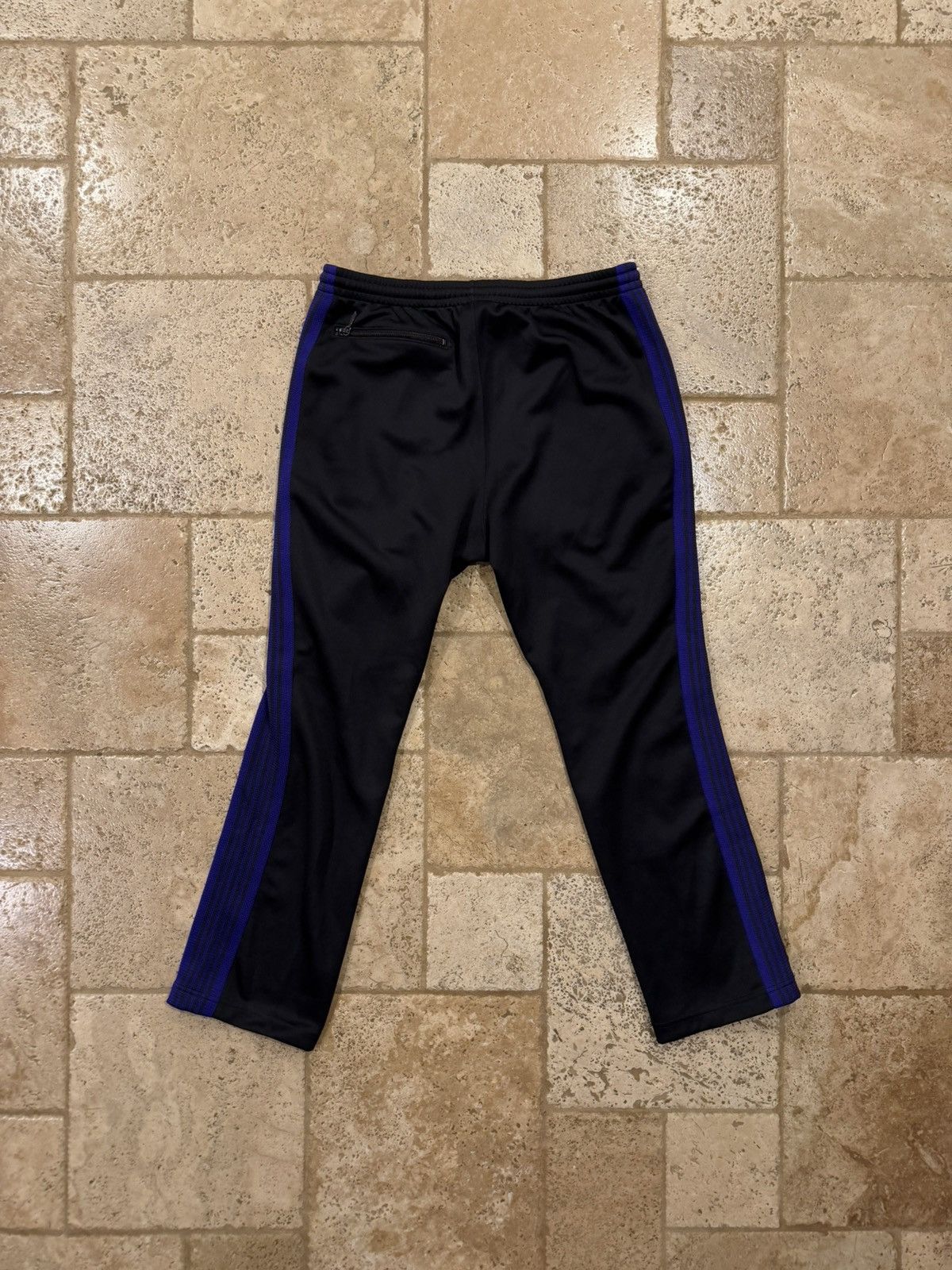 Needles Needles Yellow Black / Purple Poly Smooth Narrow Track Pants Size US 32 / EU 48 - 6 Thumbnail