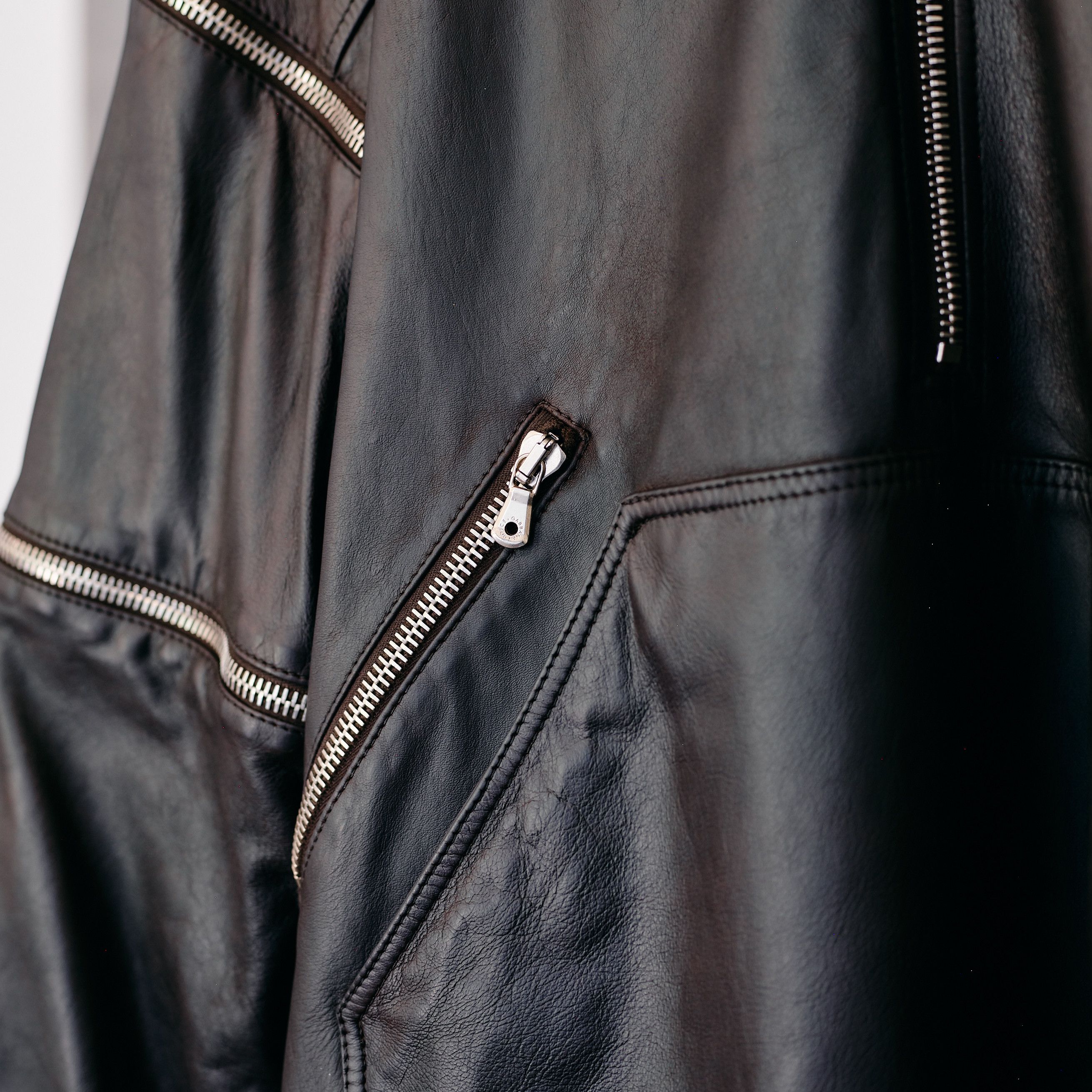 Dolce & Gabbana Dolce & Gabbana AW 2003 Goat Leather Hoodie Size US L / EU 52-54 / 3 - 6 Thumbnail