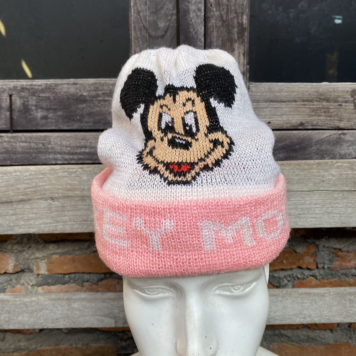 Japanese Brand × Mickey Mouse MICKEY MOUSE UNIQUE BEANIE HATS Size ONE SIZE - 4 Thumbnail
