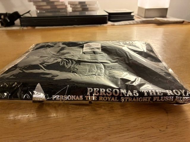 Japanese Brand Persona 5 Royal Flush Foil Print Tee New & Sealed Size US L / EU 52-54 / 3 - 6 Thumbnail