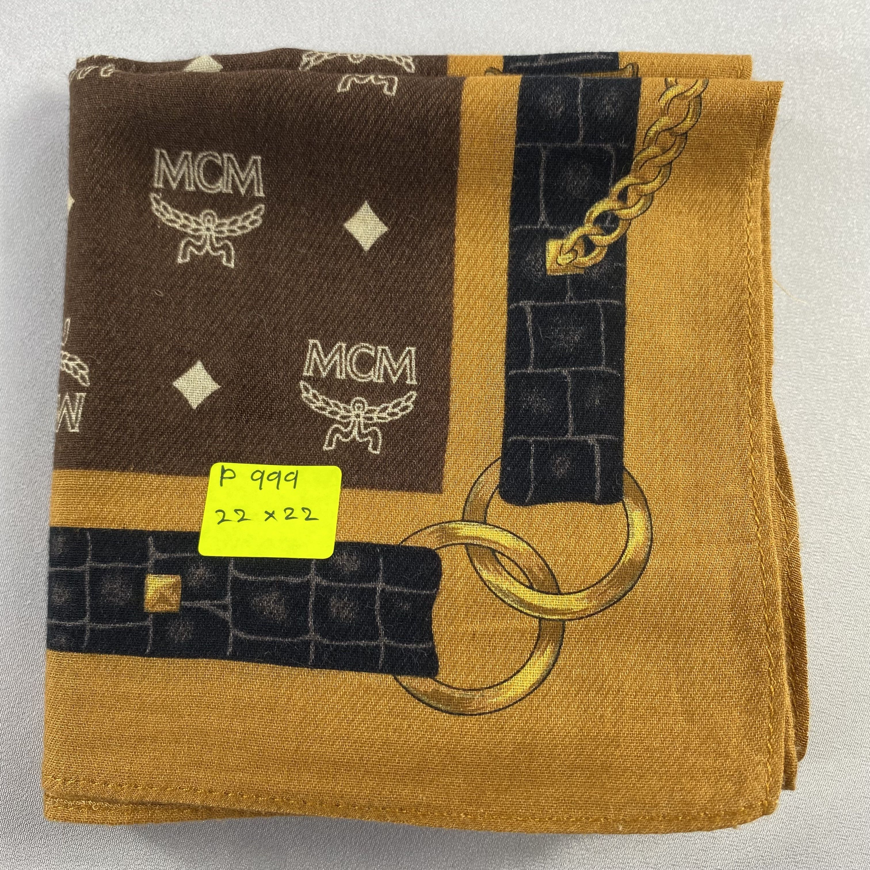 MCM × Vintage MCM Neckerchief / Bandana / Handkerchief-P999 Size ONE SIZE - 5 Thumbnail
