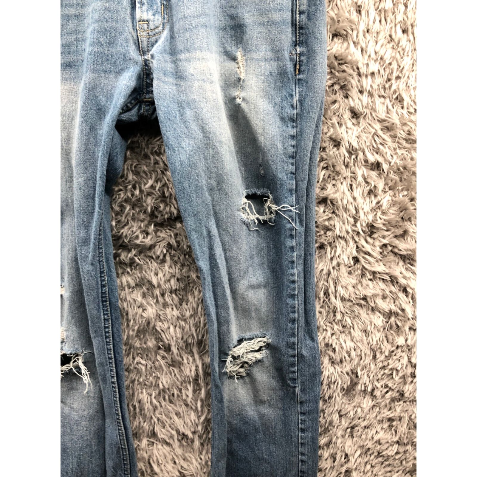 Vintage Aeropostale Jeans Mens Size 33x34 Mid Rise Straight Leg Dark Wash Blue Denim Size US 33 - 6 Thumbnail