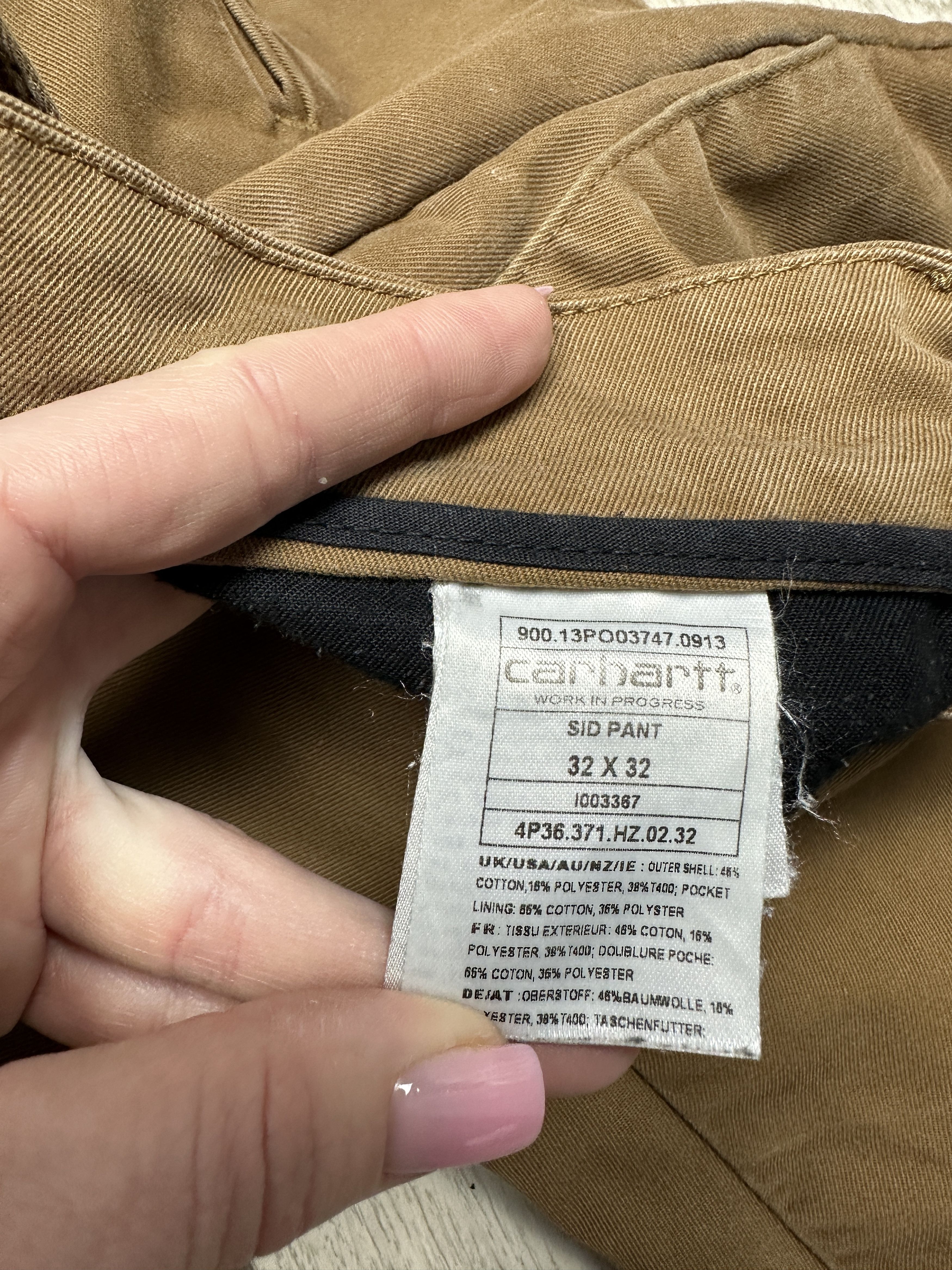 Carhartt Carhartt Vintage Mens Sid Chino Pants Size US 32 / EU 48 - 9 Thumbnail