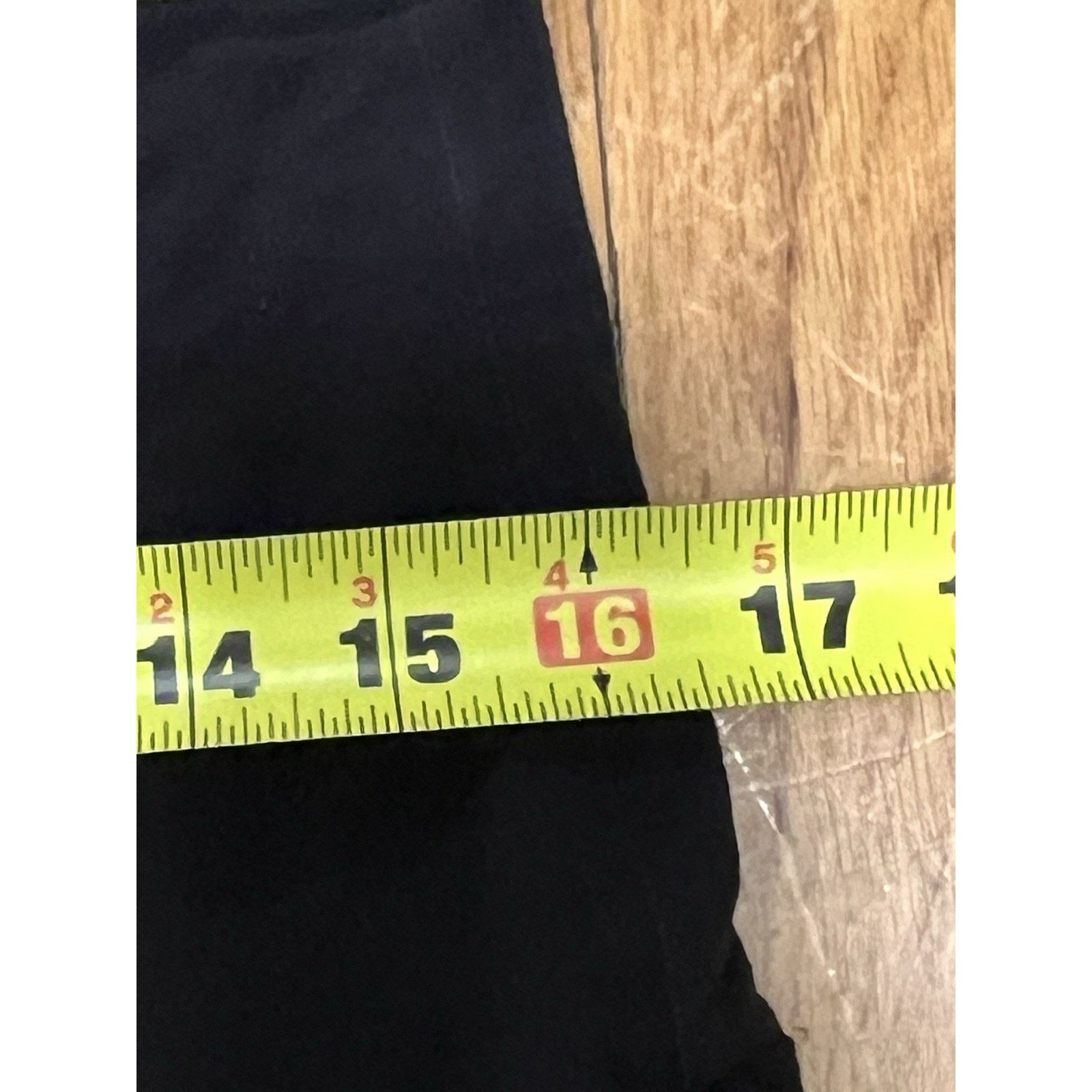 Quince Quince Home Yoga Pants Black Stretchy Women Size L A003109 Size 22" - 3 Thumbnail