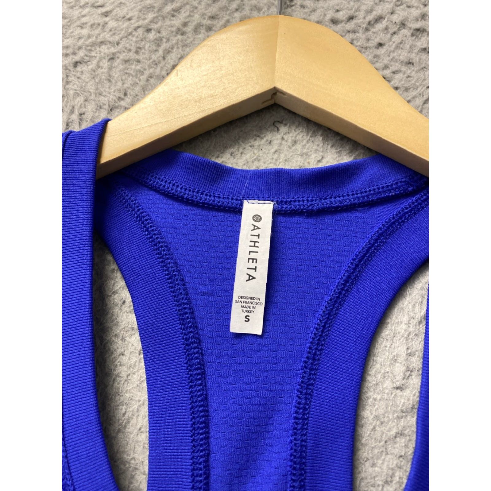 Athleta Athleta Racerback Tank Top Women Size S Activewear Deep Purple 90s Workout Fitness Size S / US 4 / IT 40 - 2 Thumbnail