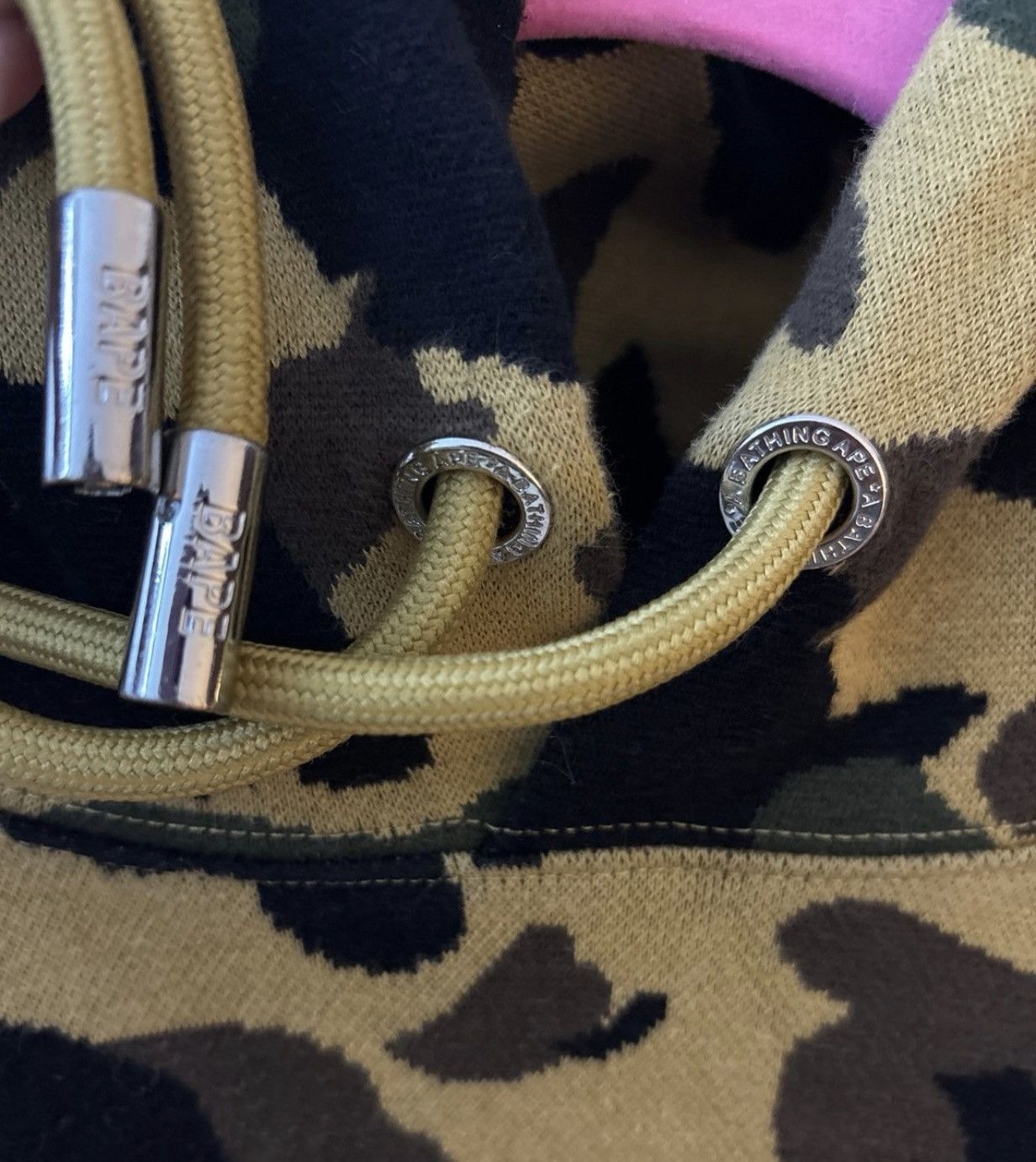 Bape BAPE 1st Camo Jacquard One Point Relaxed Fit Pullover Hoodie Size US XL / EU 56 / 4 - 3 Thumbnail