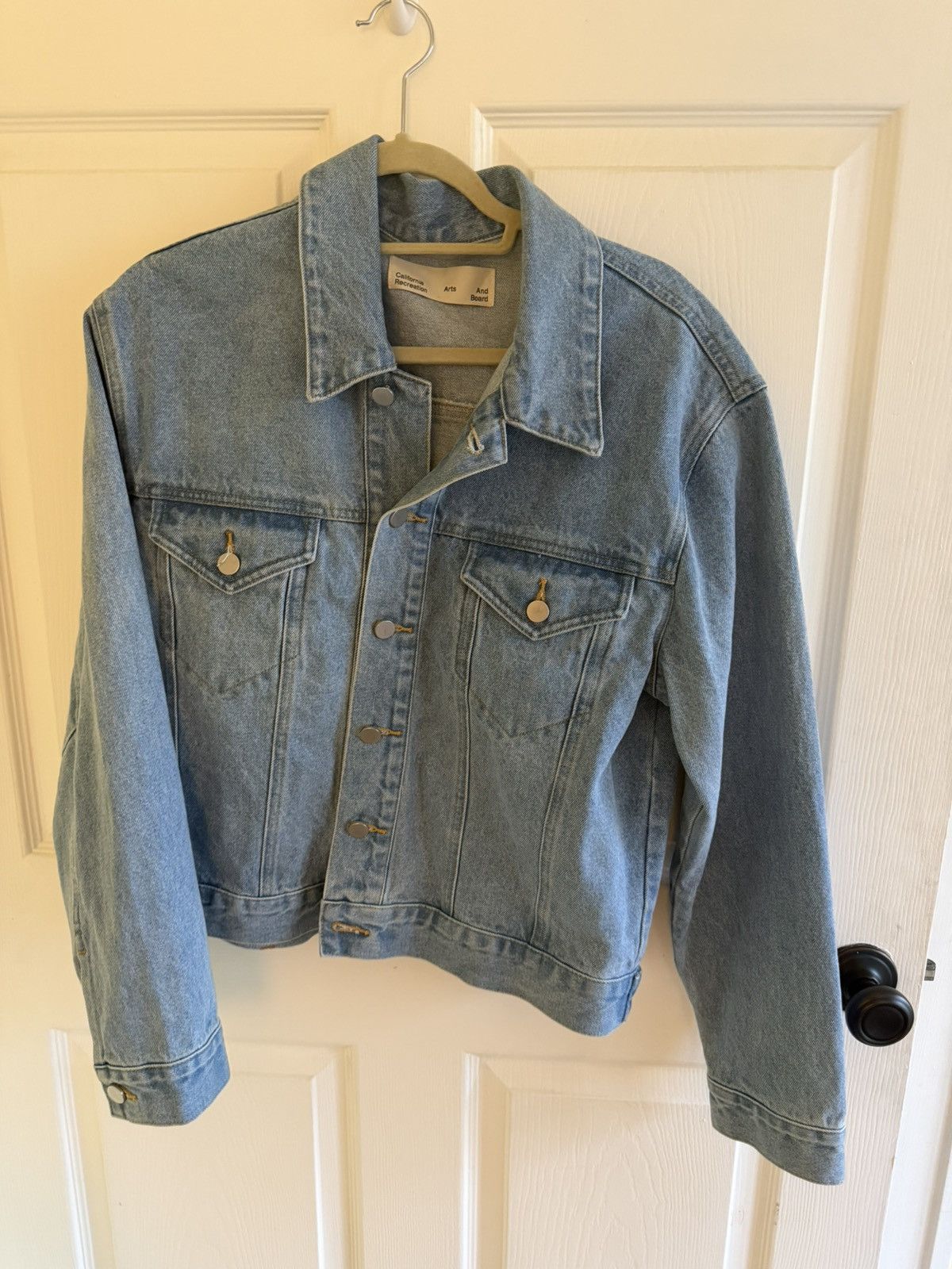 California Arts Runyon Fitted Western Denim Jacket