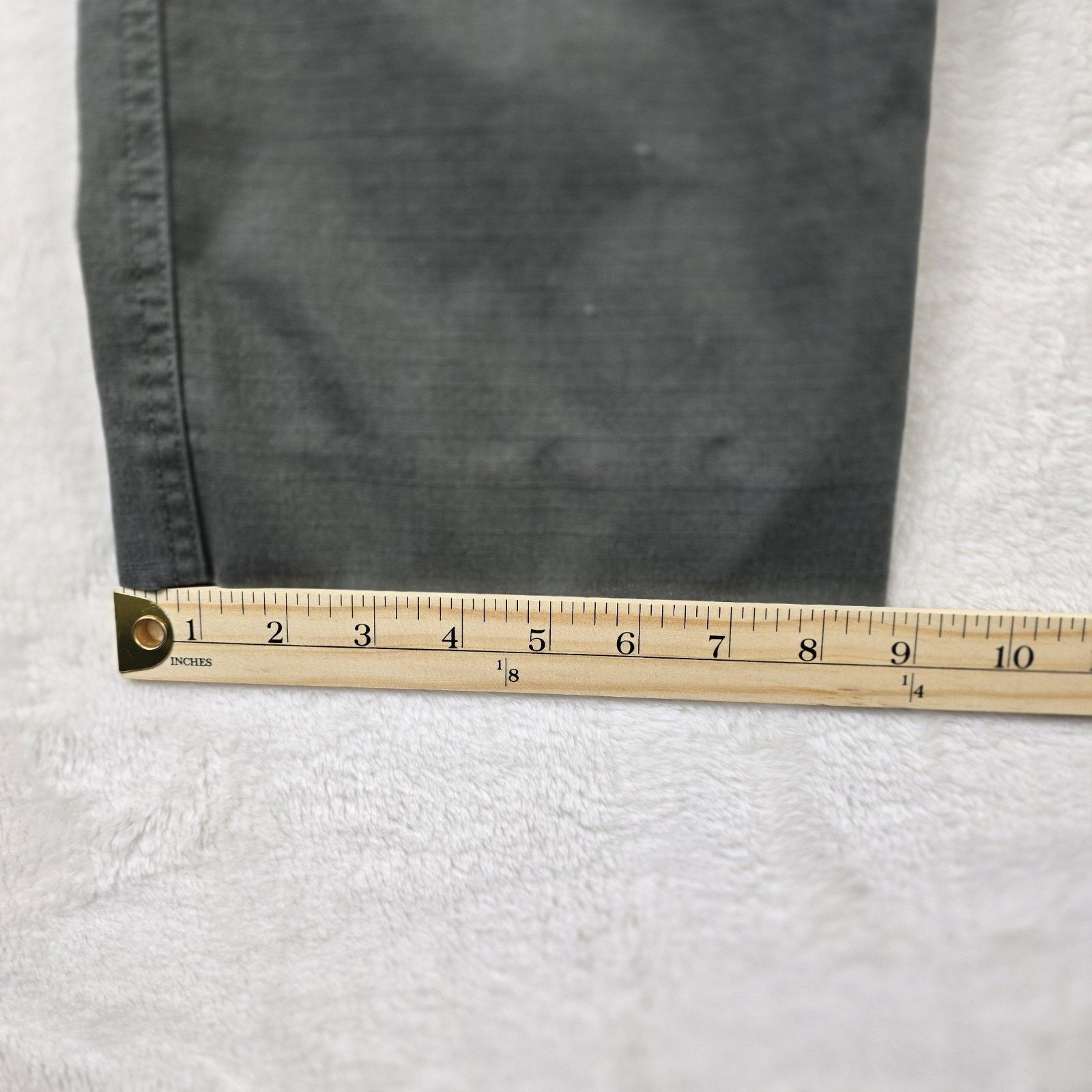 Other Vintage First Class Green Cargo Ripstop Pants Mens 38 34x31 Size US 38 / EU 54 - 12 Thumbnail
