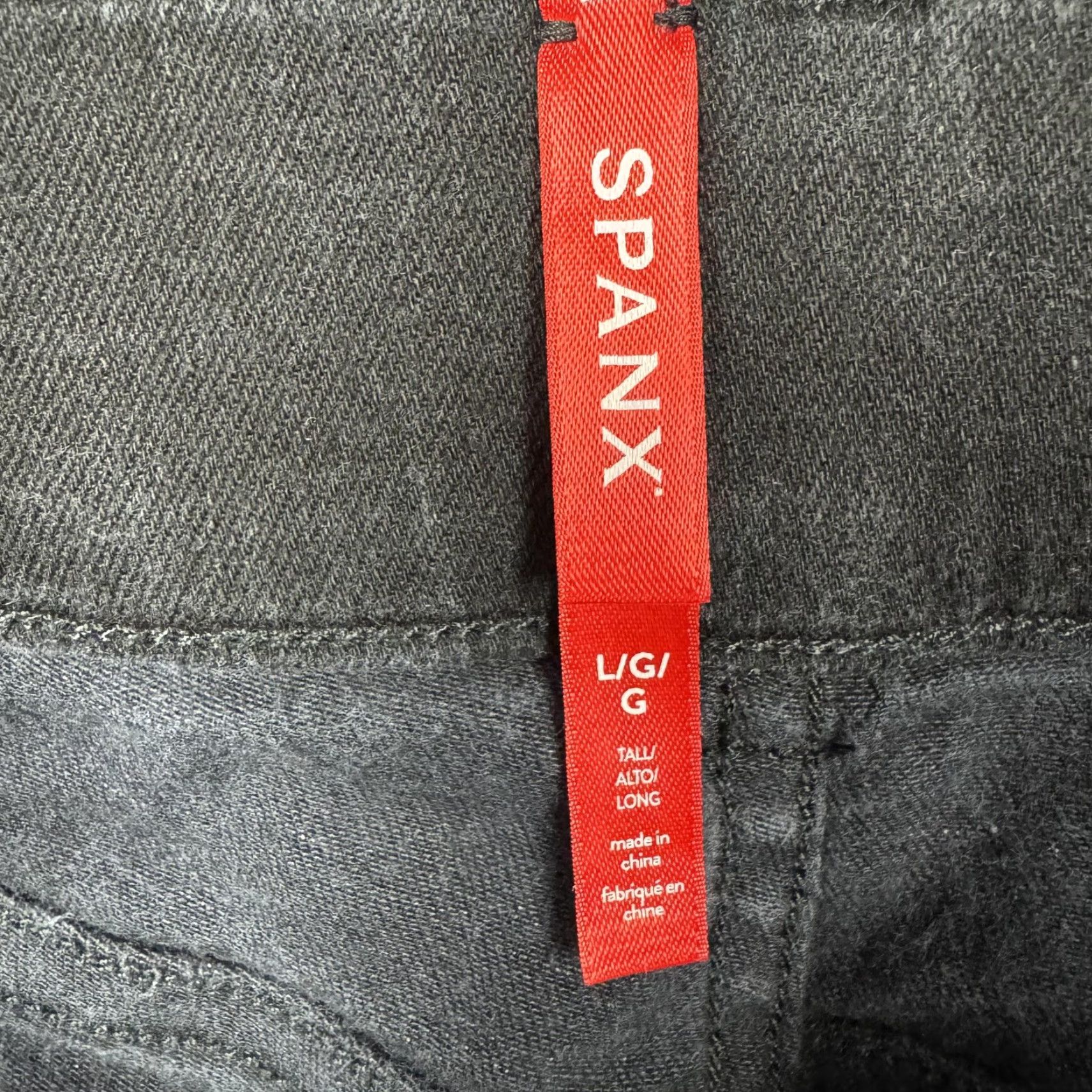 Spanx Spanx Jeans Womens L Tall Black High Rise Slim Stretch Shaping Jegging 31x29 Size 36" / US 14 / IT 50 - 7 Thumbnail